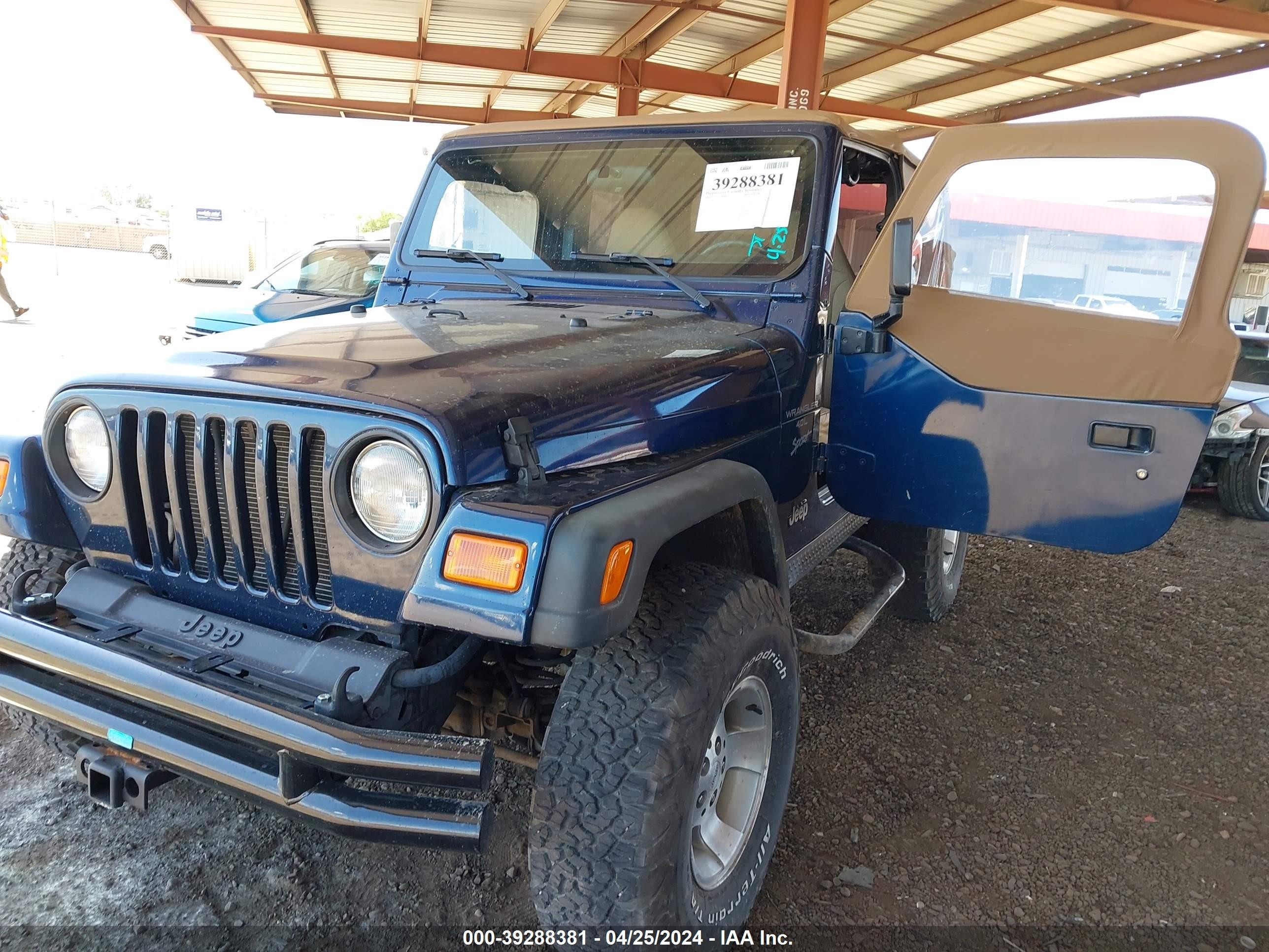 Photo 5 VIN: 1J4FA49S71P302164 - JEEP WRANGLER 