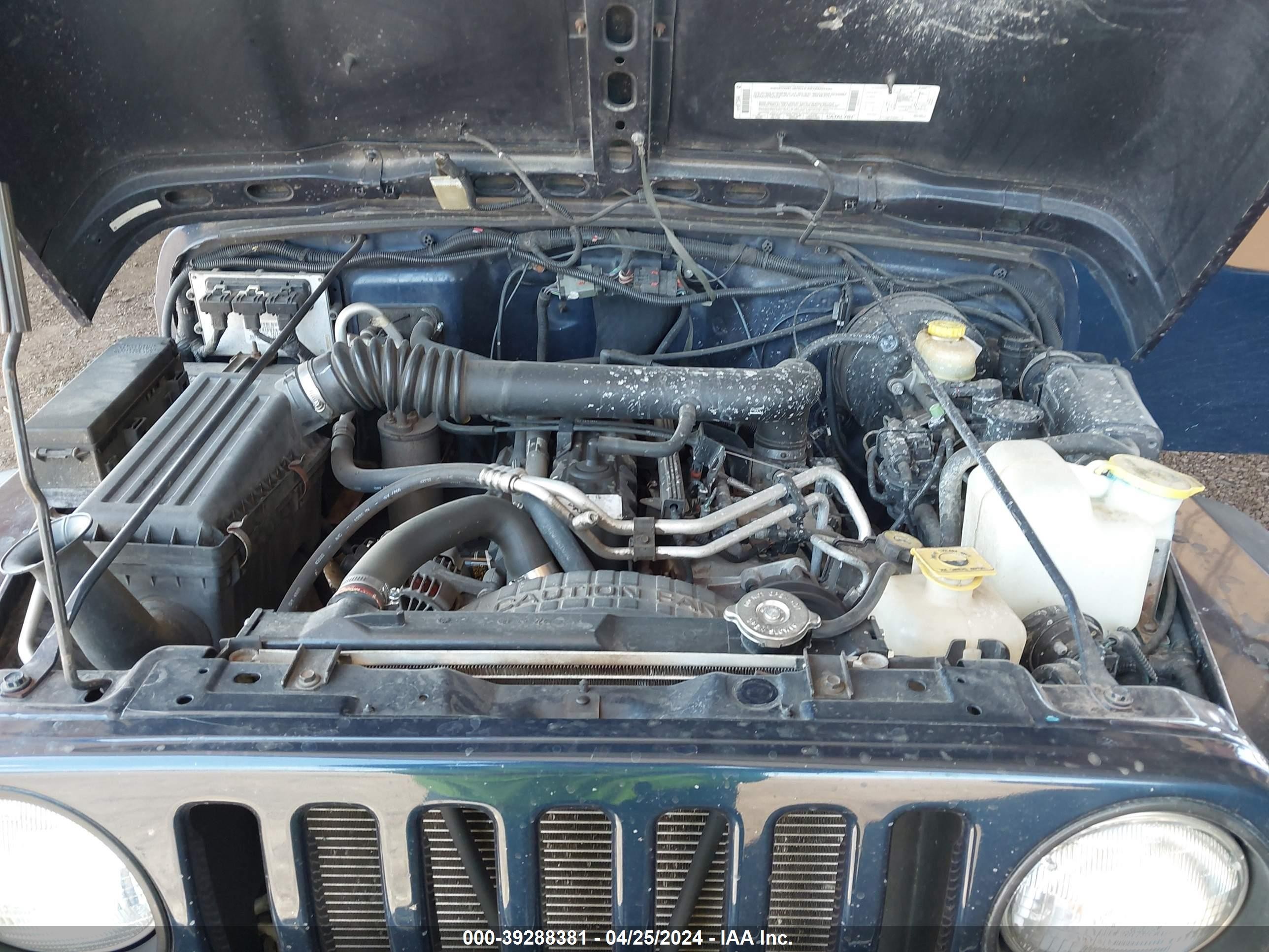 Photo 9 VIN: 1J4FA49S71P302164 - JEEP WRANGLER 