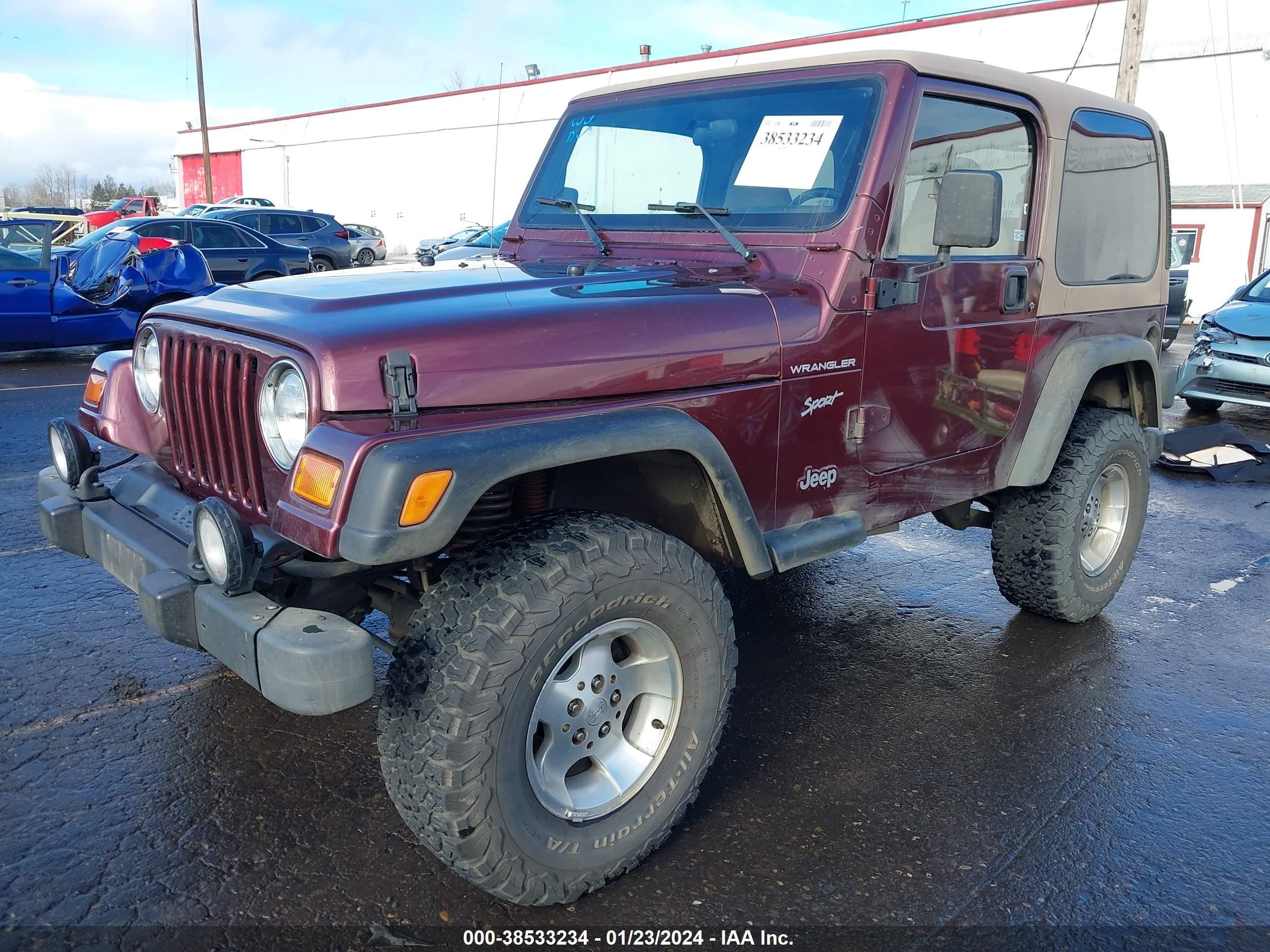 Photo 1 VIN: 1J4FA49S92P764324 - JEEP WRANGLER 