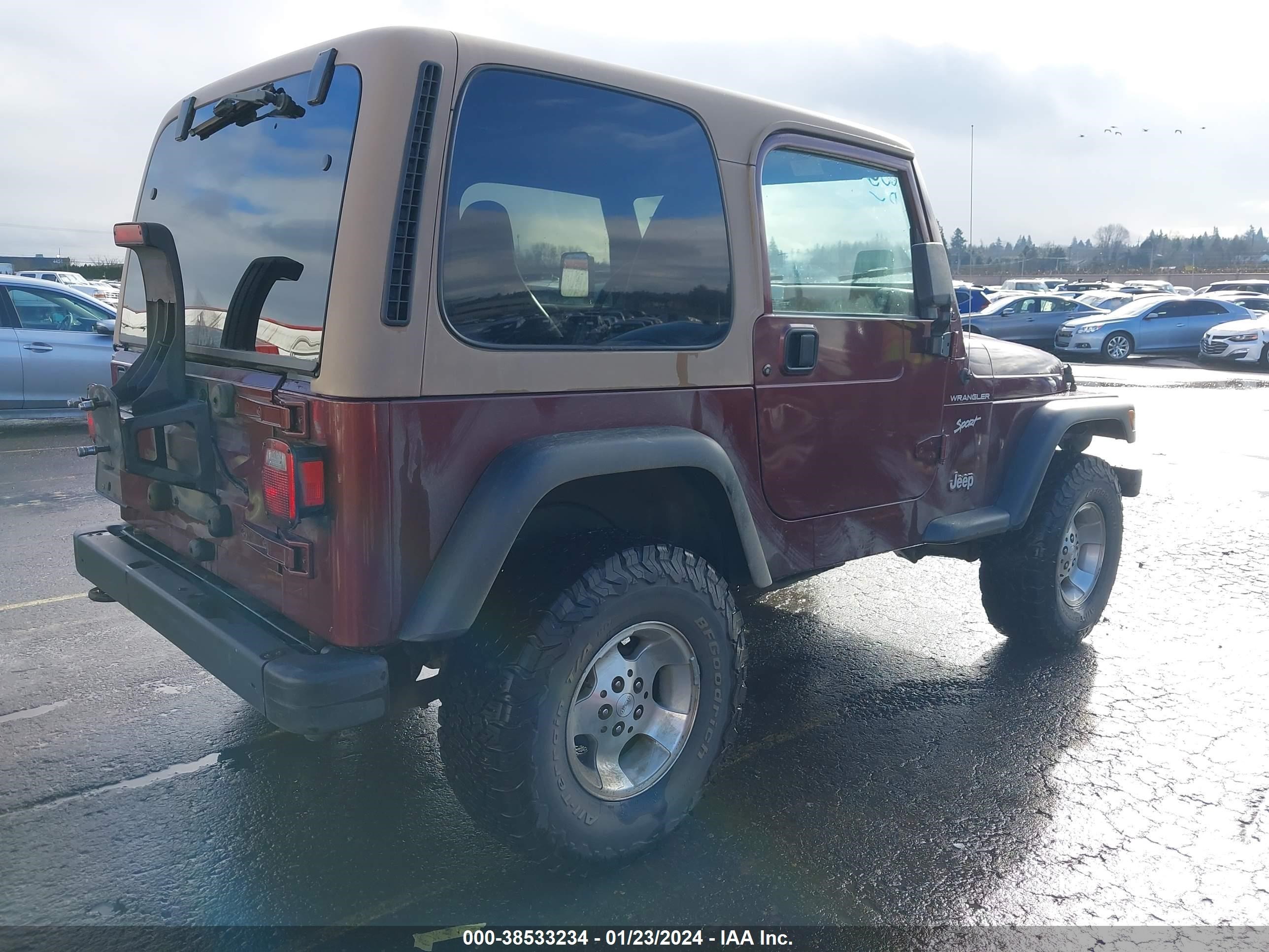 Photo 3 VIN: 1J4FA49S92P764324 - JEEP WRANGLER 