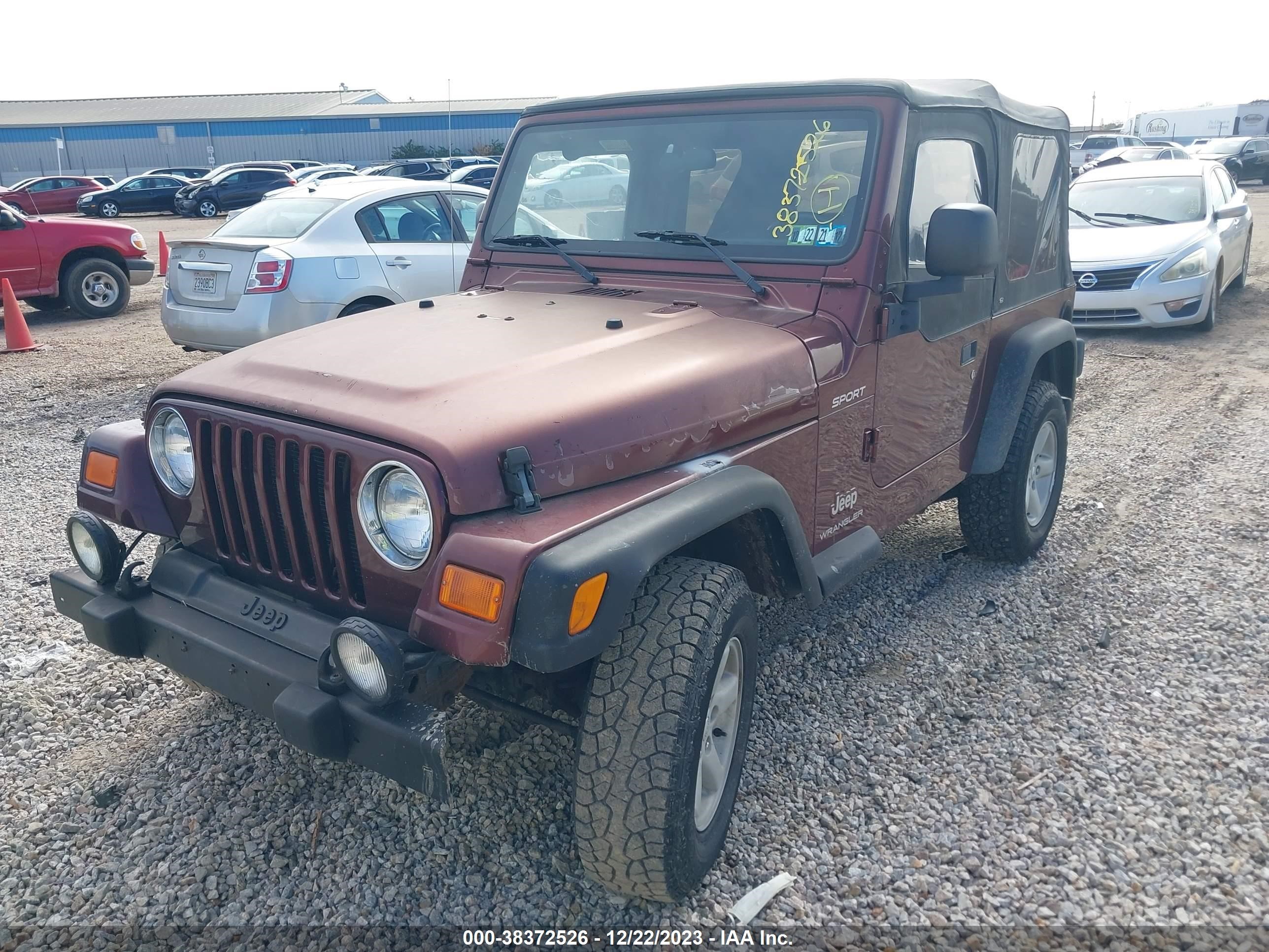 Photo 1 VIN: 1J4FA49S93P309054 - JEEP WRANGLER 