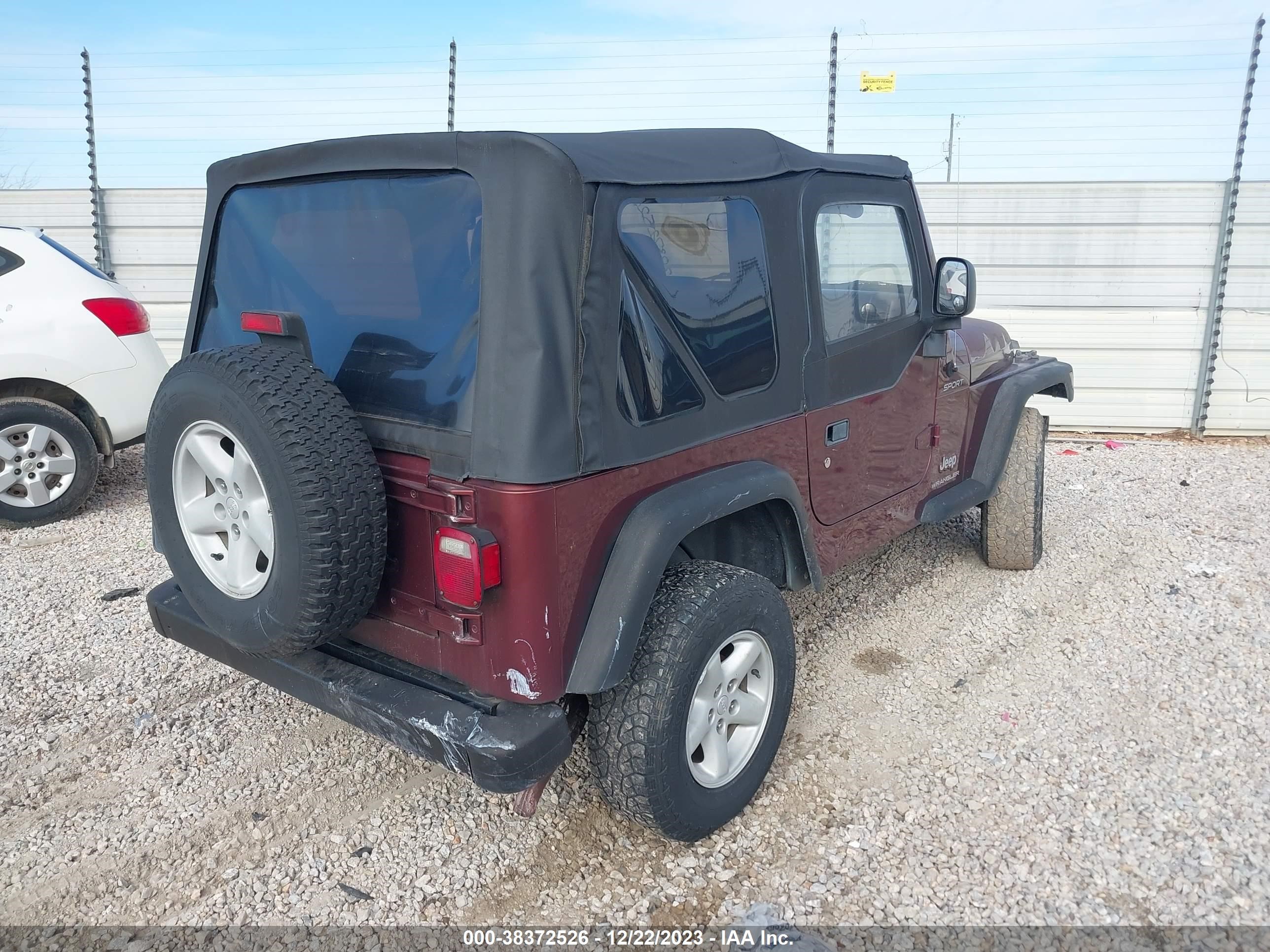 Photo 3 VIN: 1J4FA49S93P309054 - JEEP WRANGLER 