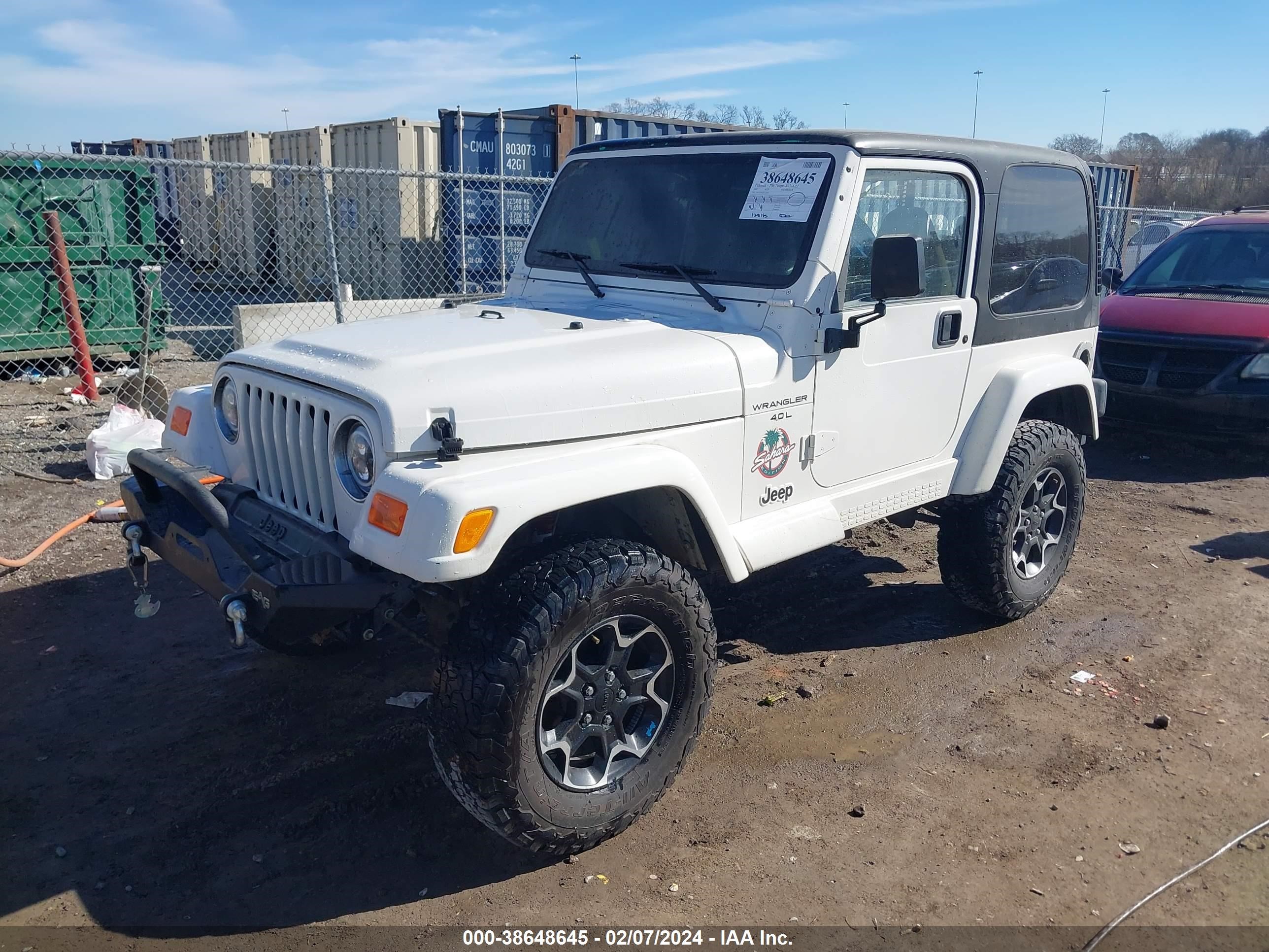 Photo 1 VIN: 1J4FA59S22P727606 - JEEP WRANGLER 