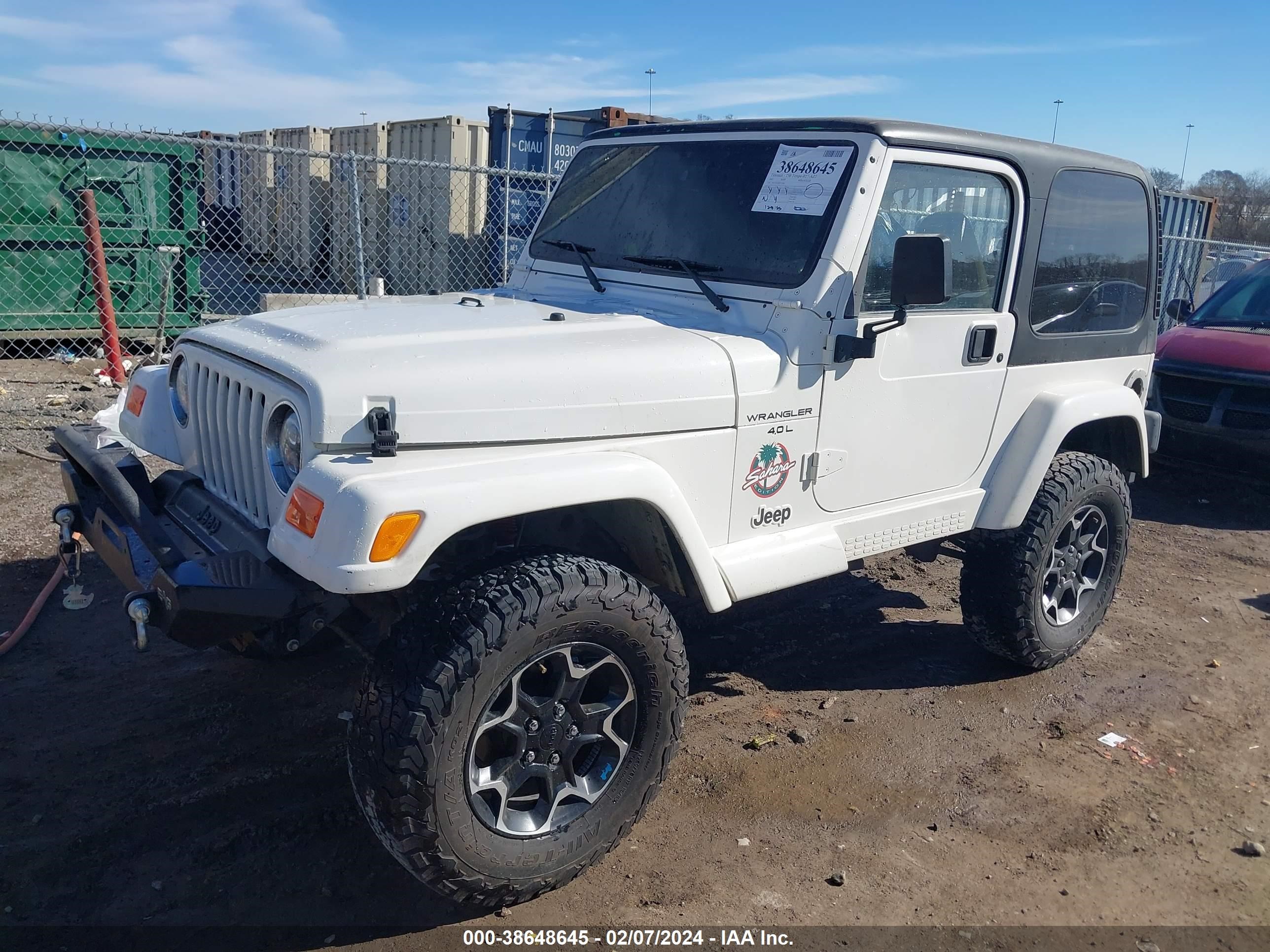 Photo 5 VIN: 1J4FA59S22P727606 - JEEP WRANGLER 