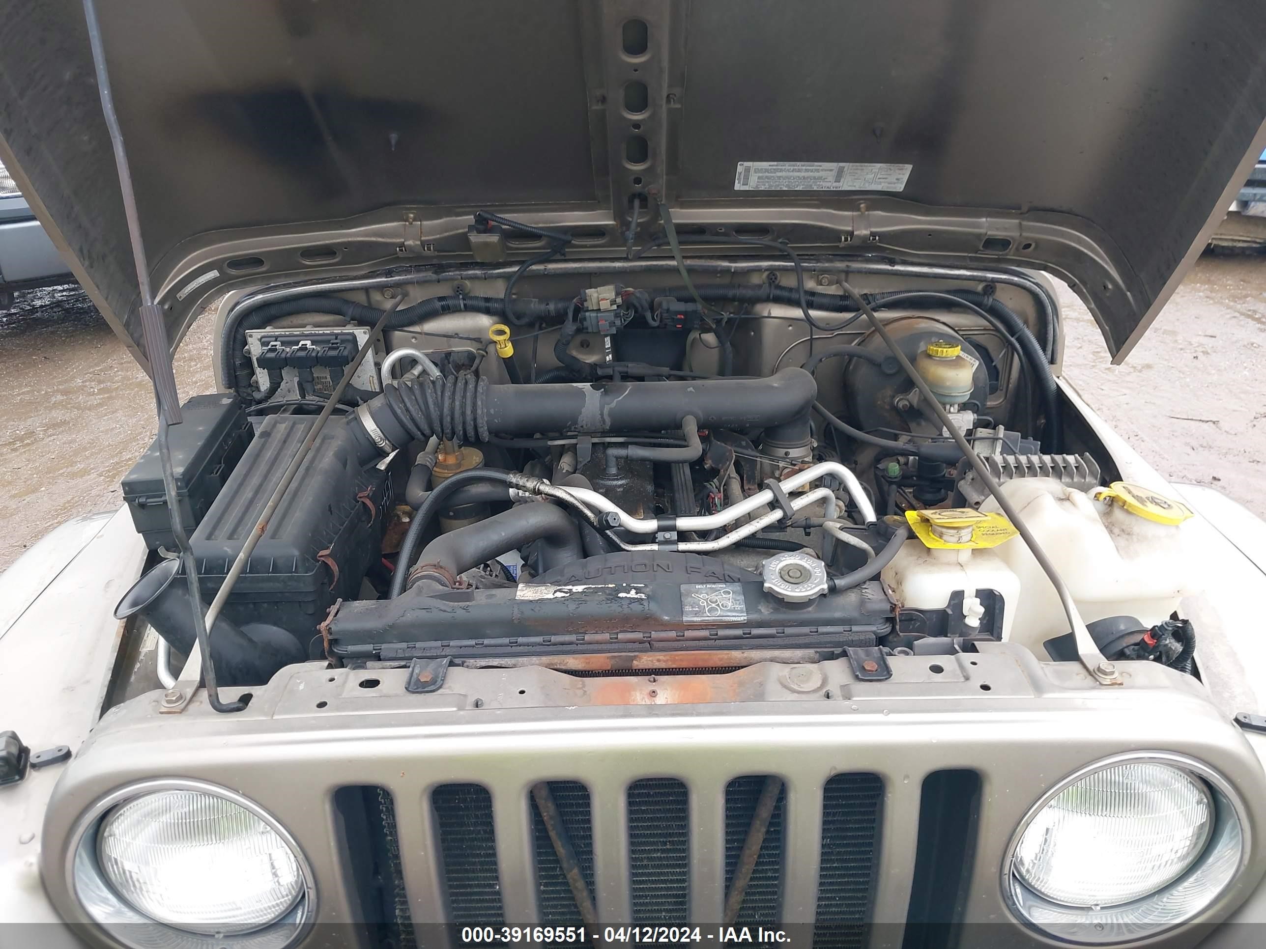 Photo 9 VIN: 1J4FA59S33P349779 - JEEP WRANGLER 