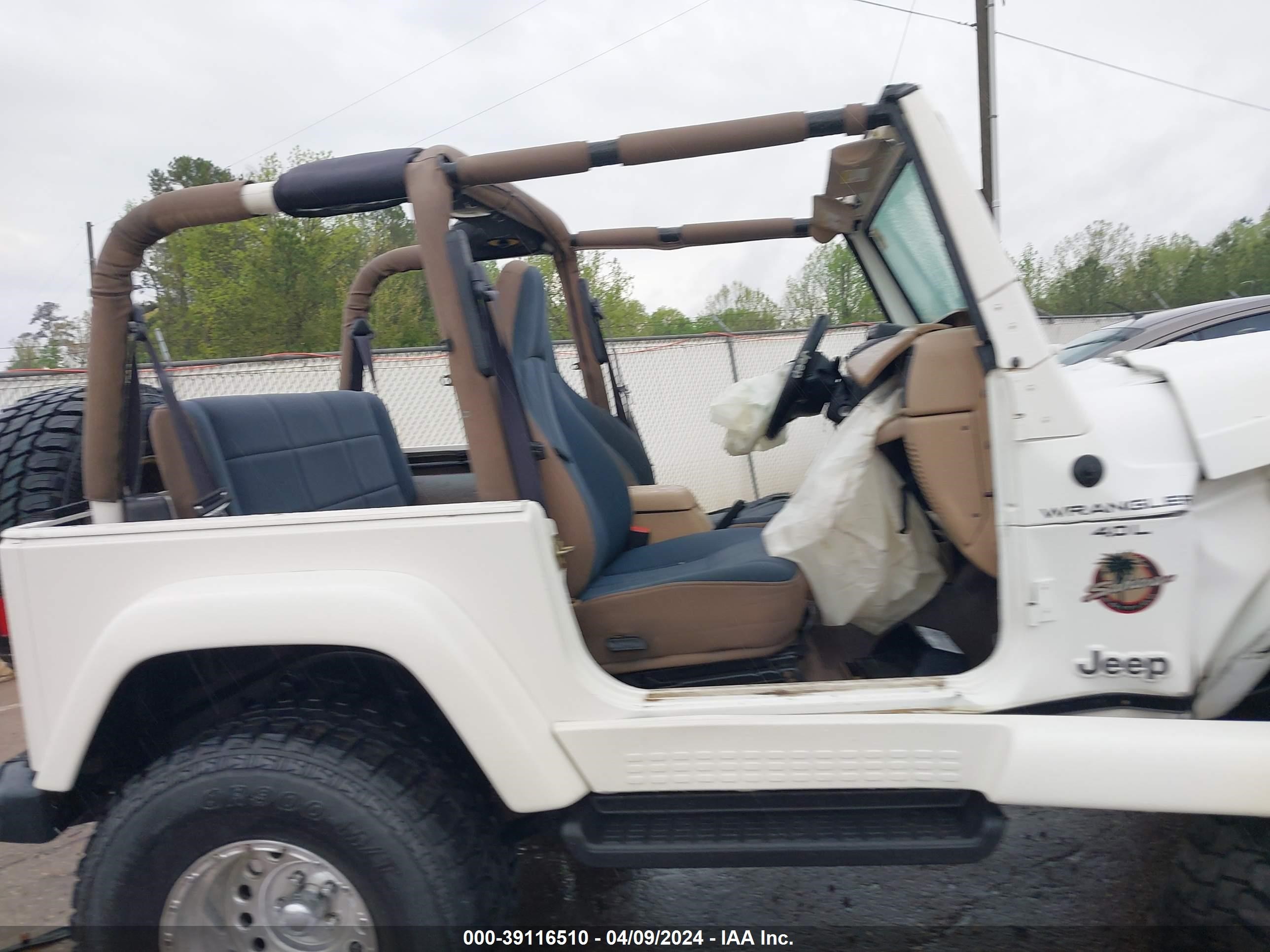 Photo 11 VIN: 1J4FA59S4YP768859 - JEEP WRANGLER 