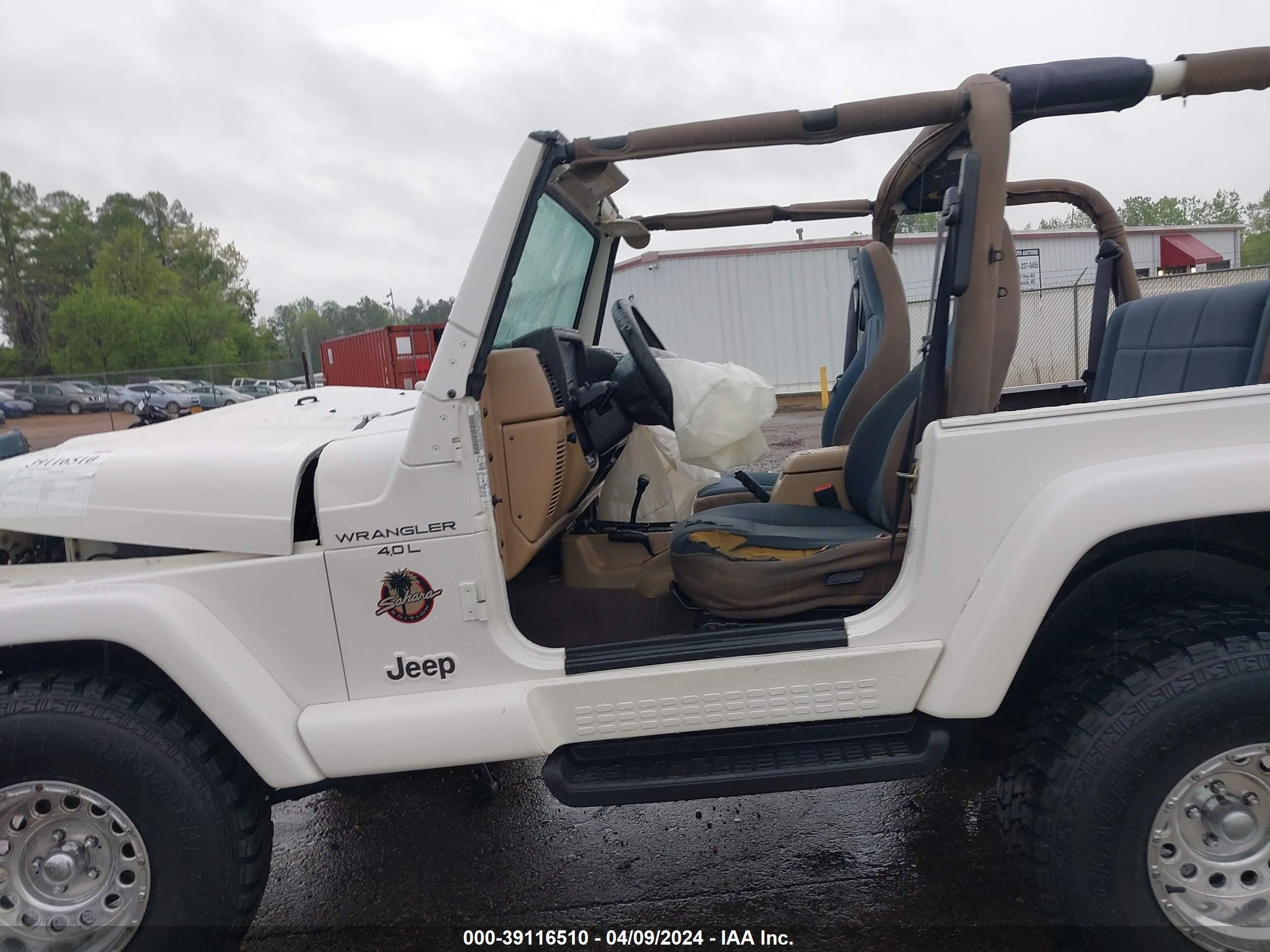 Photo 12 VIN: 1J4FA59S4YP768859 - JEEP WRANGLER 