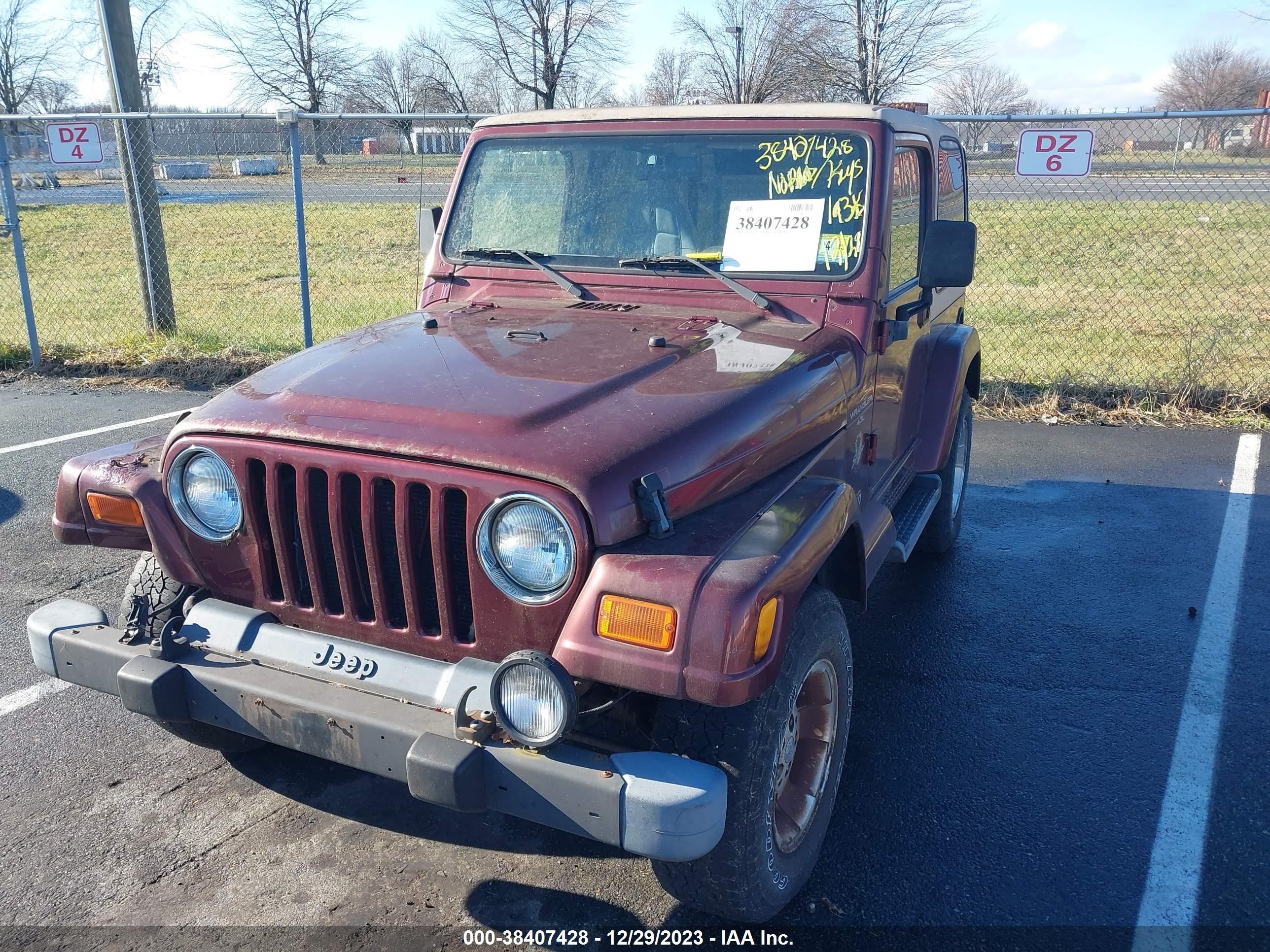 Photo 1 VIN: 1J4FA59SX1P347802 - JEEP WRANGLER 