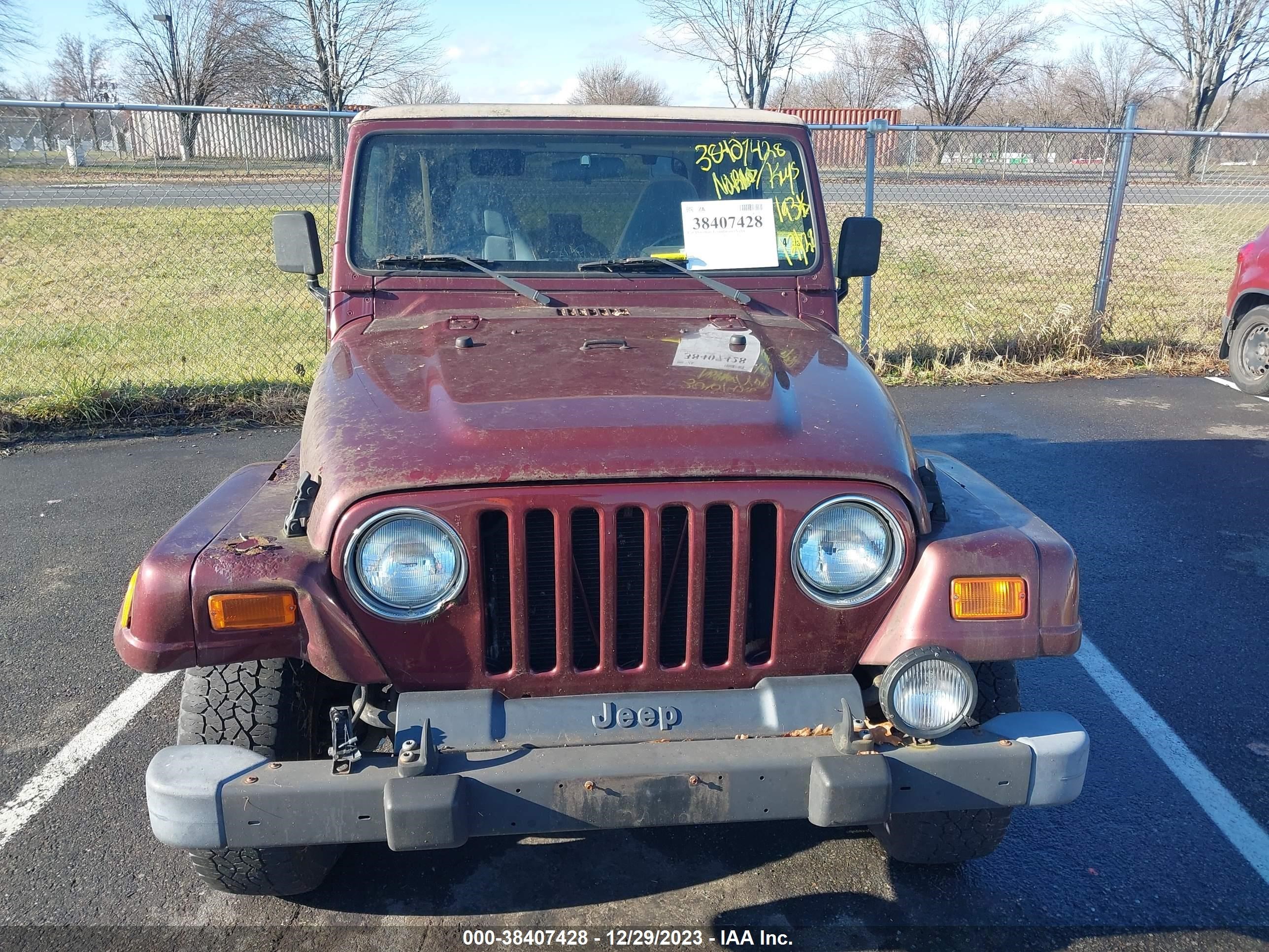 Photo 5 VIN: 1J4FA59SX1P347802 - JEEP WRANGLER 