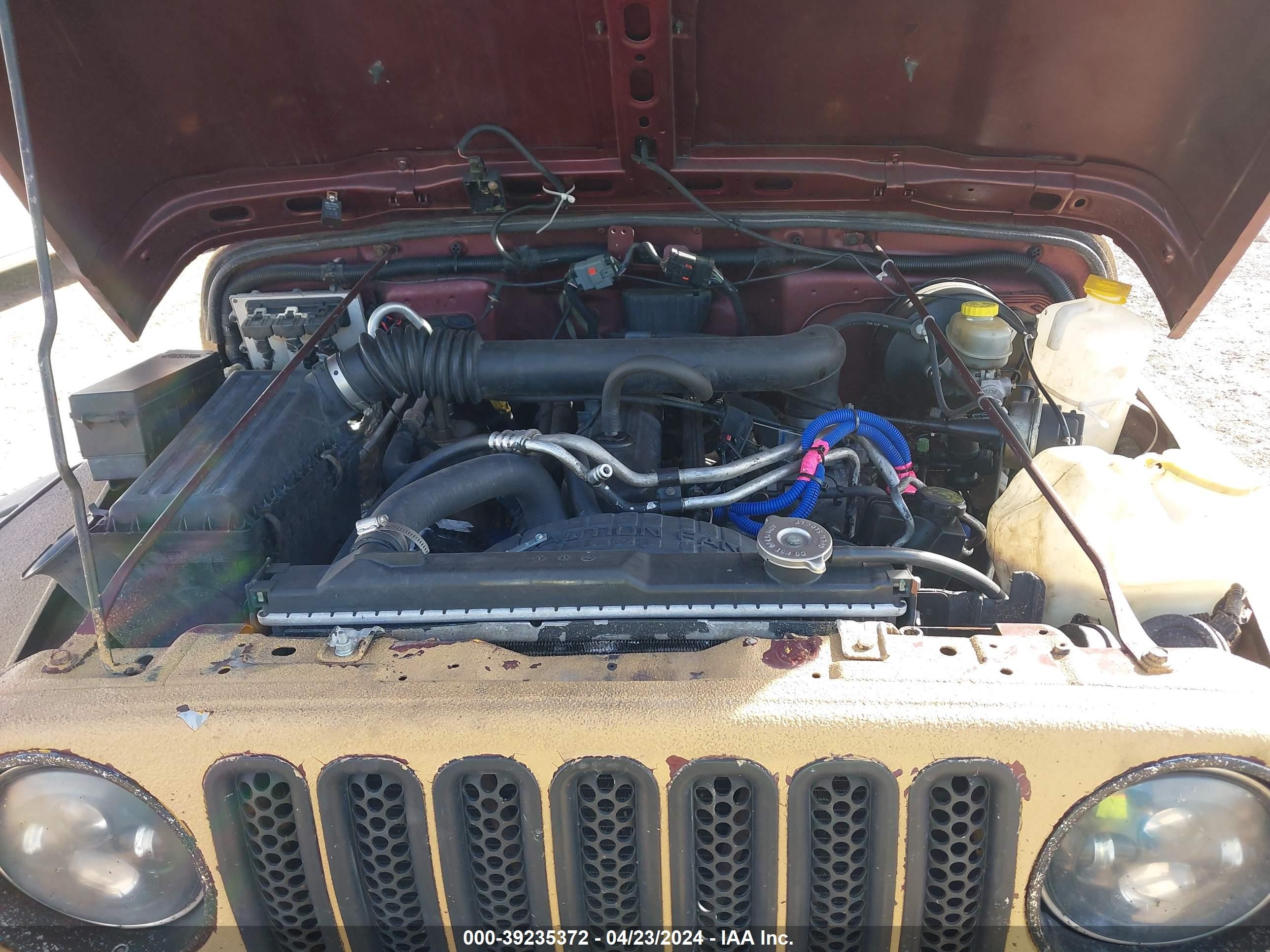 Photo 9 VIN: 1J4FA59SX3P376963 - JEEP WRANGLER 