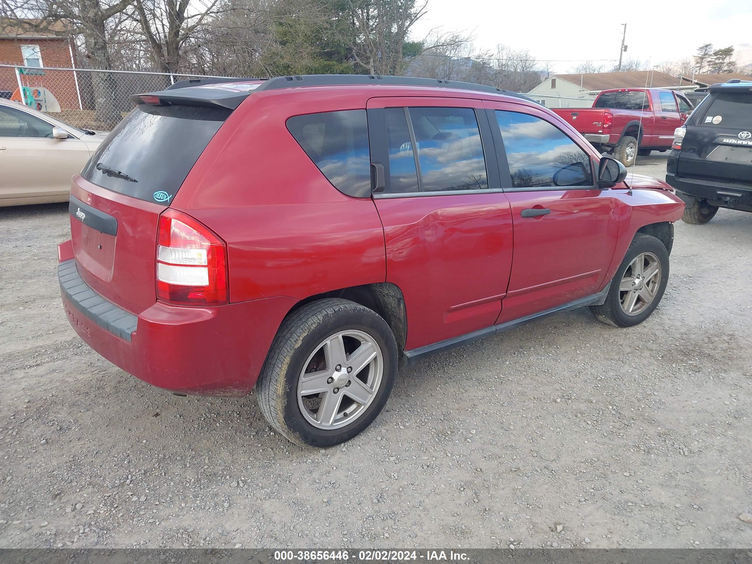 Photo 3 VIN: 1J4FF47B59D234142 - JEEP COMPASS 