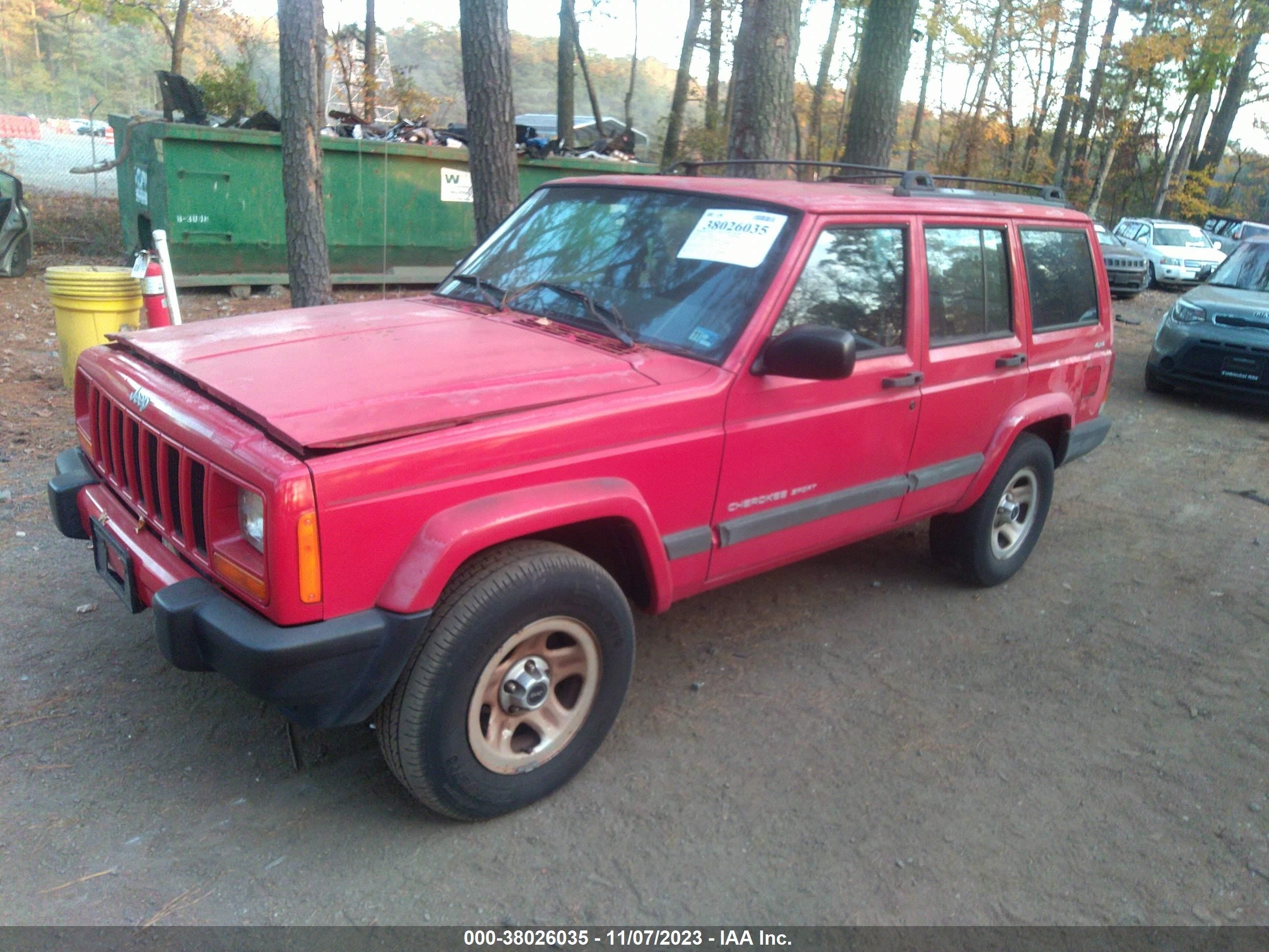 Photo 1 VIN: 1J4FF48S1YL226025 - JEEP CHEROKEE 