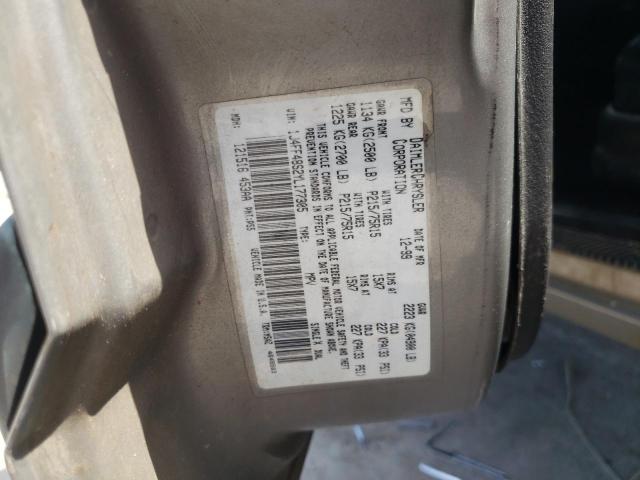 Photo 11 VIN: 1J4FF48S2YL177305 - JEEP CHEROKEE S 