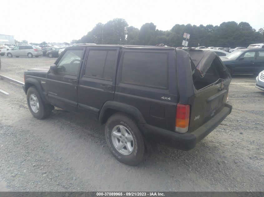 Photo 2 VIN: 1J4FJ68S2WL200332 - JEEP CHEROKEE 