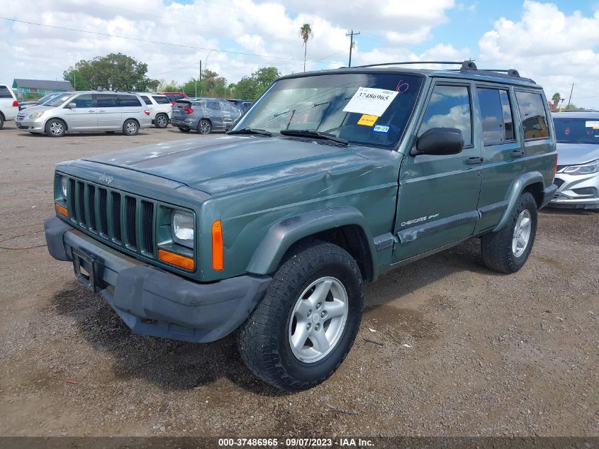 Photo 1 VIN: 1J4FT48S1YL122157 - JEEP CHEROKEE 