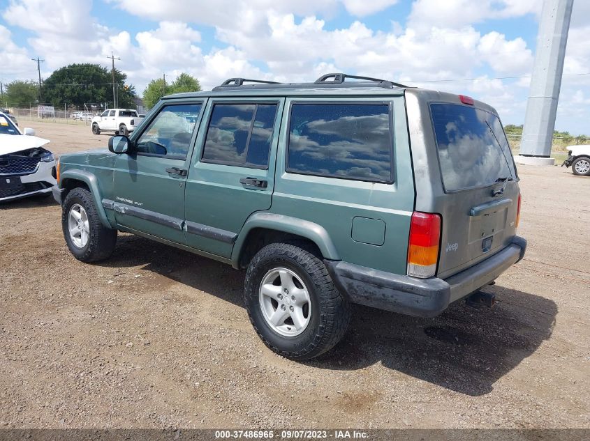 Photo 2 VIN: 1J4FT48S1YL122157 - JEEP CHEROKEE 