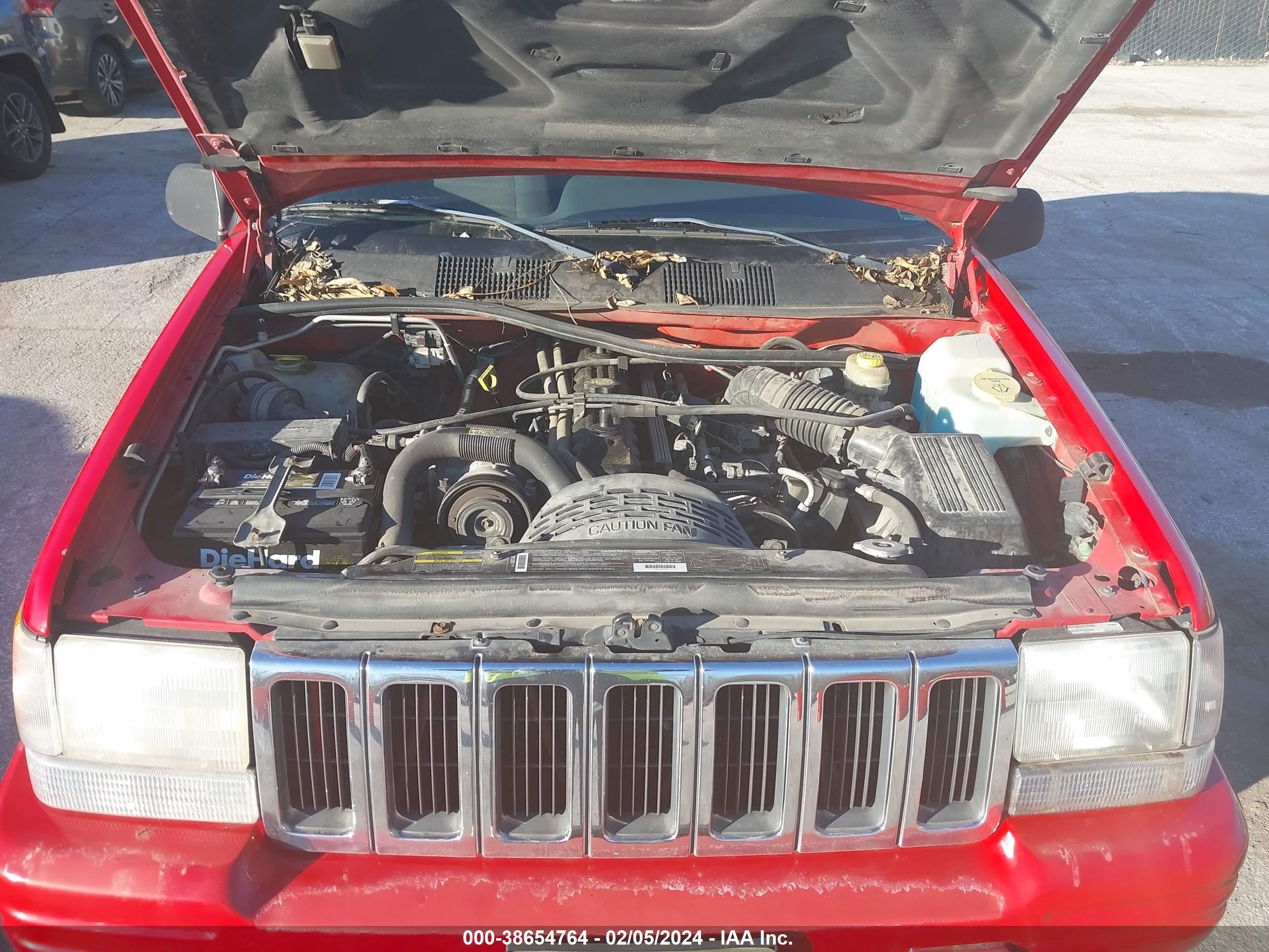 Photo 9 VIN: 1J4FX48S6WC337115 - JEEP GRAND CHEROKEE 