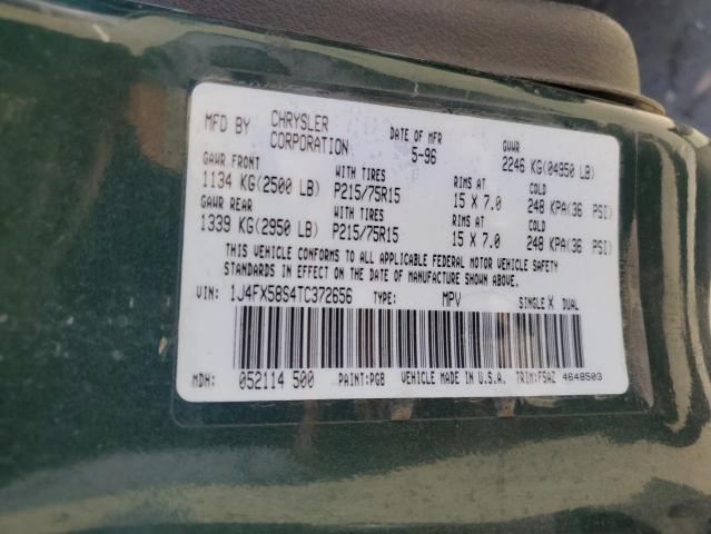 Photo 13 VIN: 1J4FX58S4TC372656 - JEEP GRAND CHEROKEE 