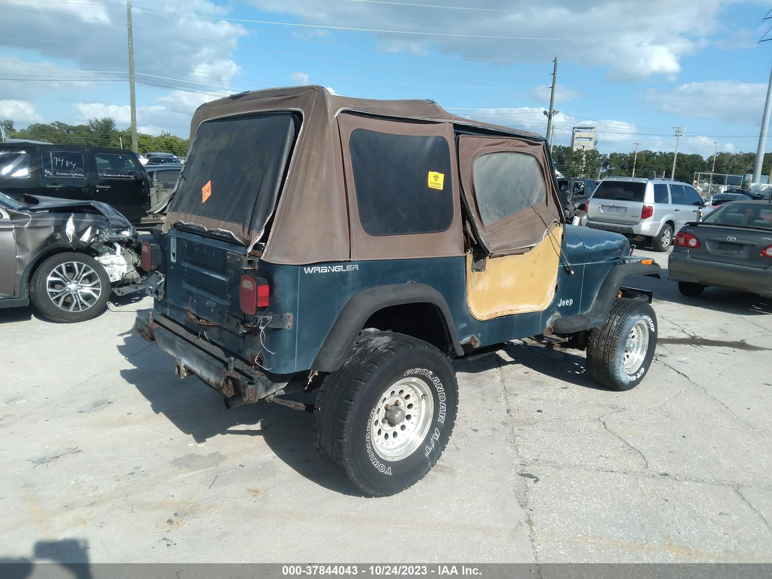 Photo 3 VIN: 1J4FY19P4SP228421 - JEEP WRANGLER 