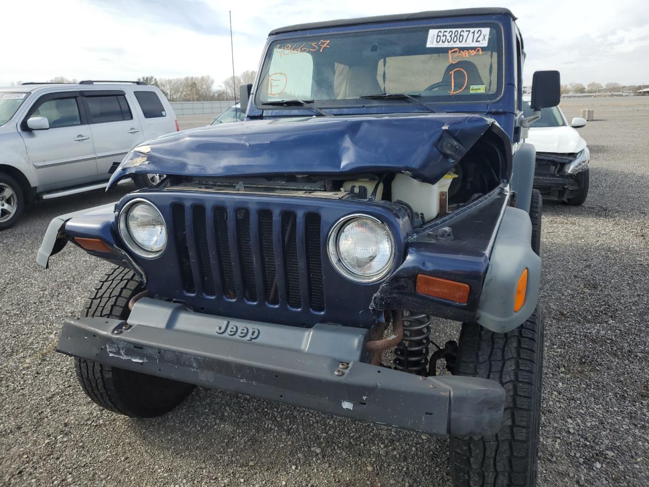 Photo 8 VIN: 1J4FY19S0VP486637 - JEEP WRANGLER 