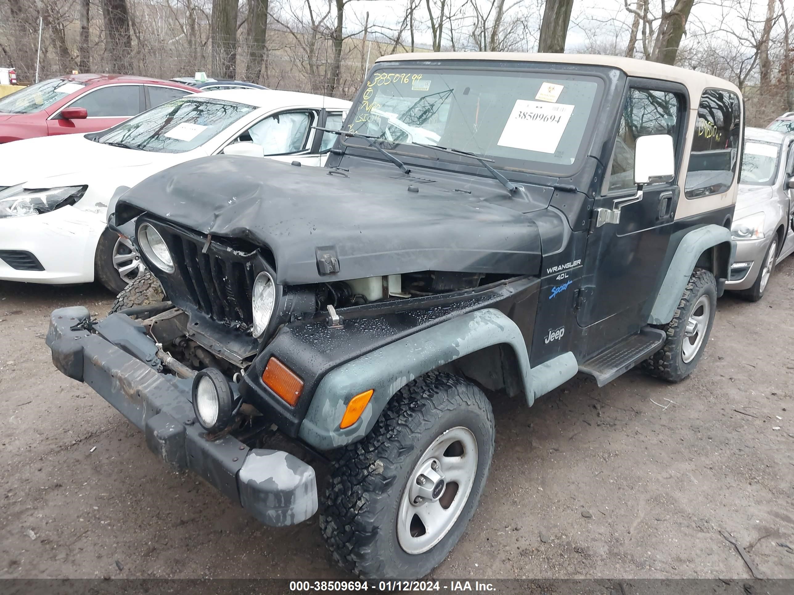 Photo 1 VIN: 1J4FY19S0WP707204 - JEEP WRANGLER 