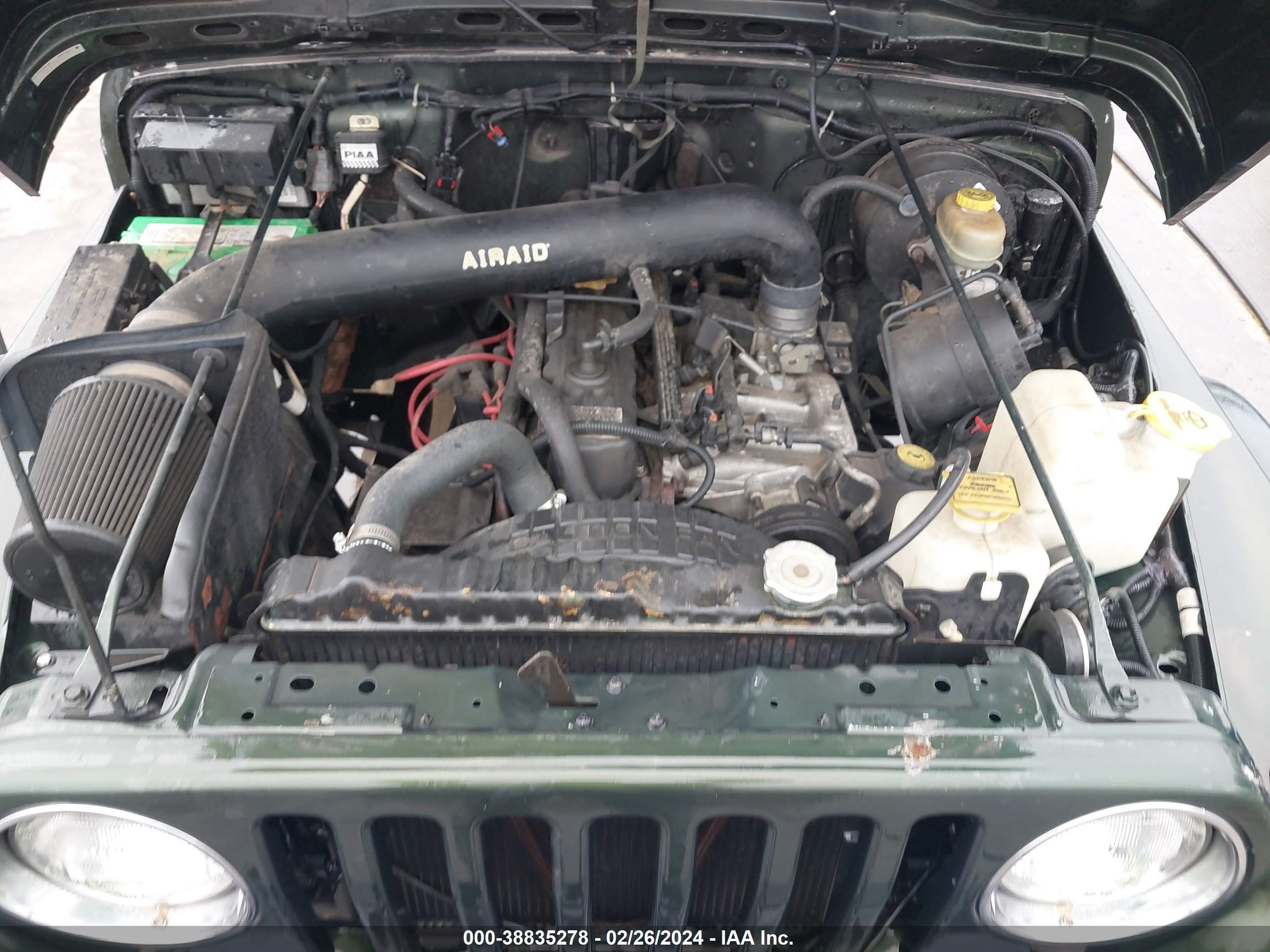 Photo 9 VIN: 1J4FY19S2VP425385 - JEEP WRANGLER 