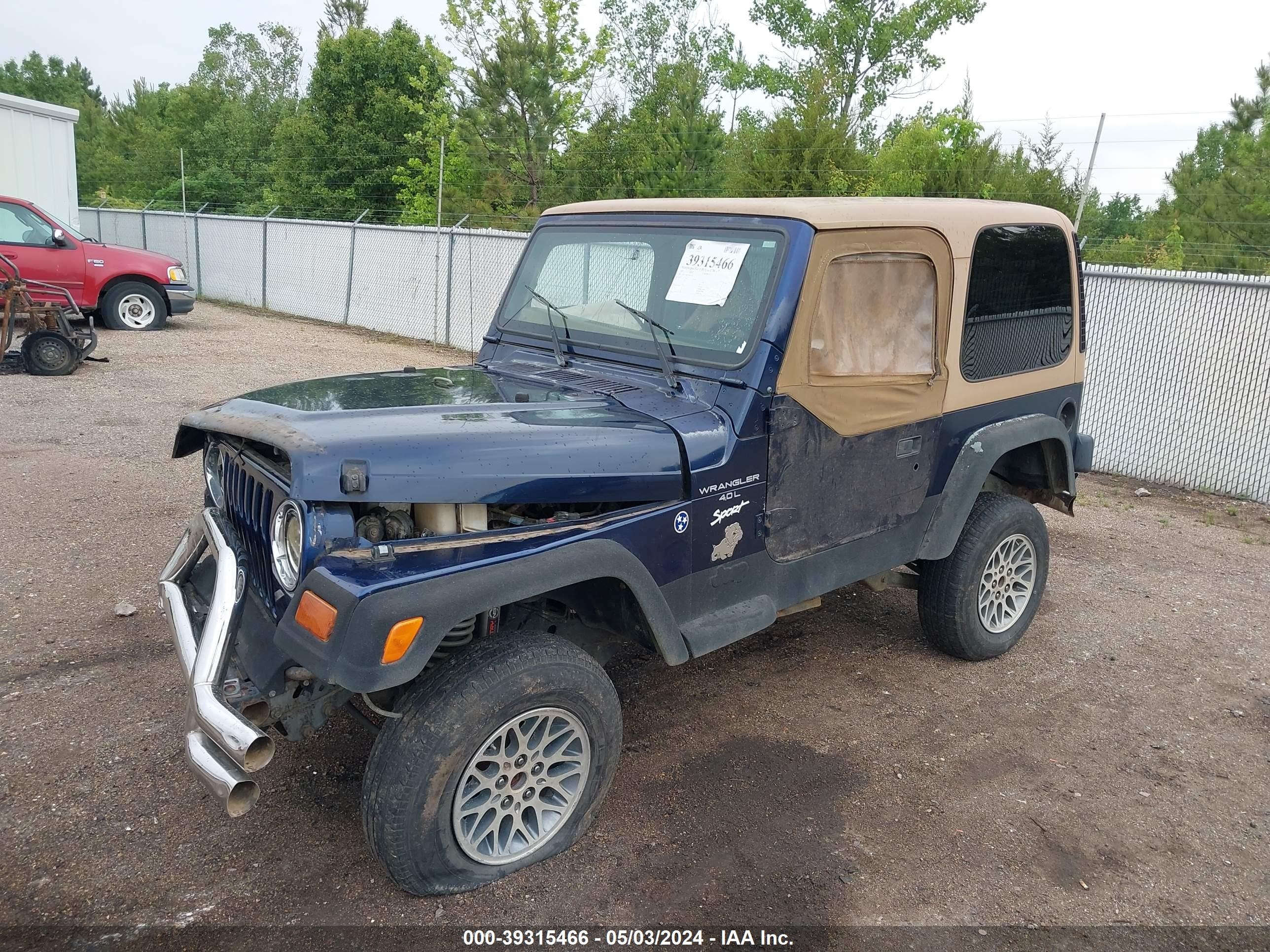 Photo 1 VIN: 1J4FY19S2VP492570 - JEEP WRANGLER 