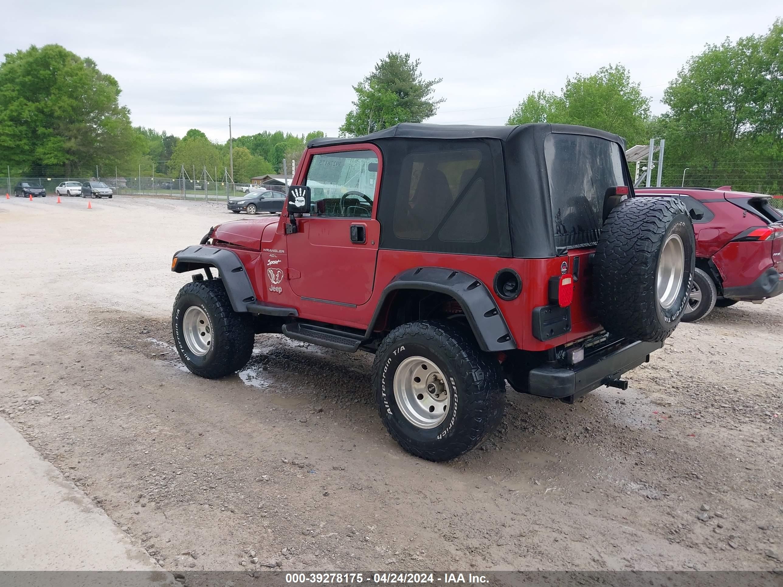 Photo 2 VIN: 1J4FY19S2WP742391 - JEEP WRANGLER 