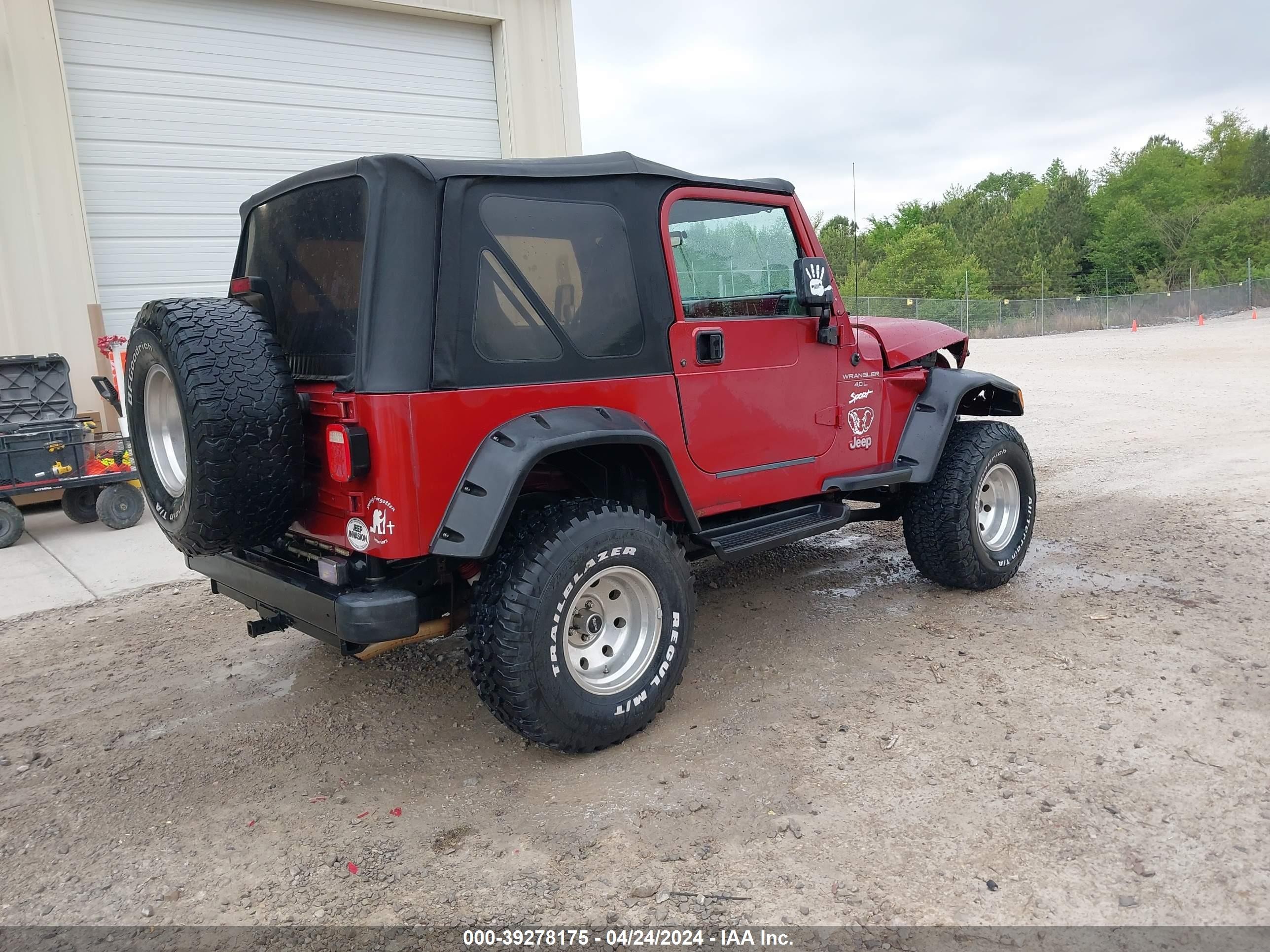 Photo 3 VIN: 1J4FY19S2WP742391 - JEEP WRANGLER 