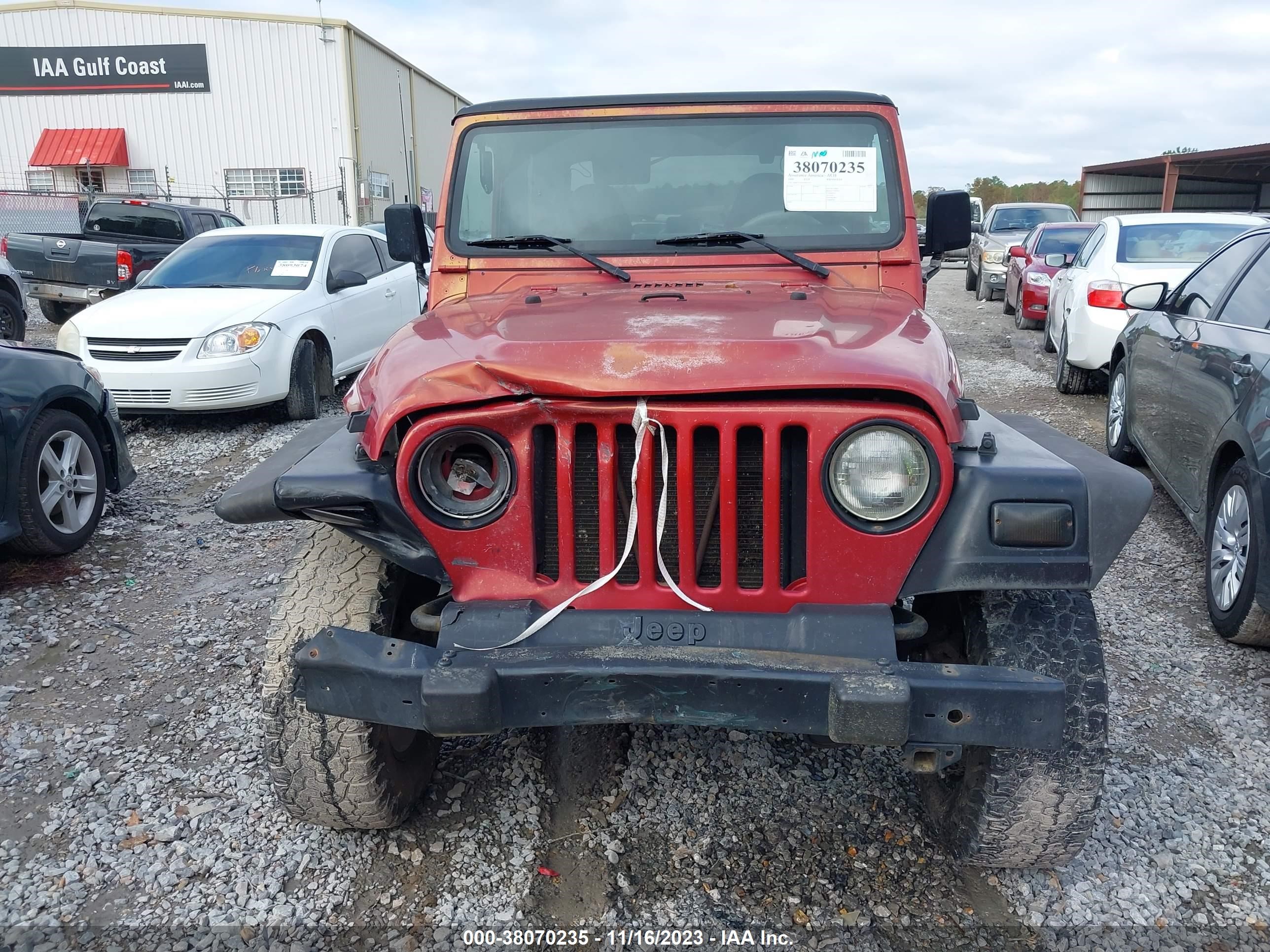 Photo 5 VIN: 1J4FY19S2XP441427 - JEEP WRANGLER 