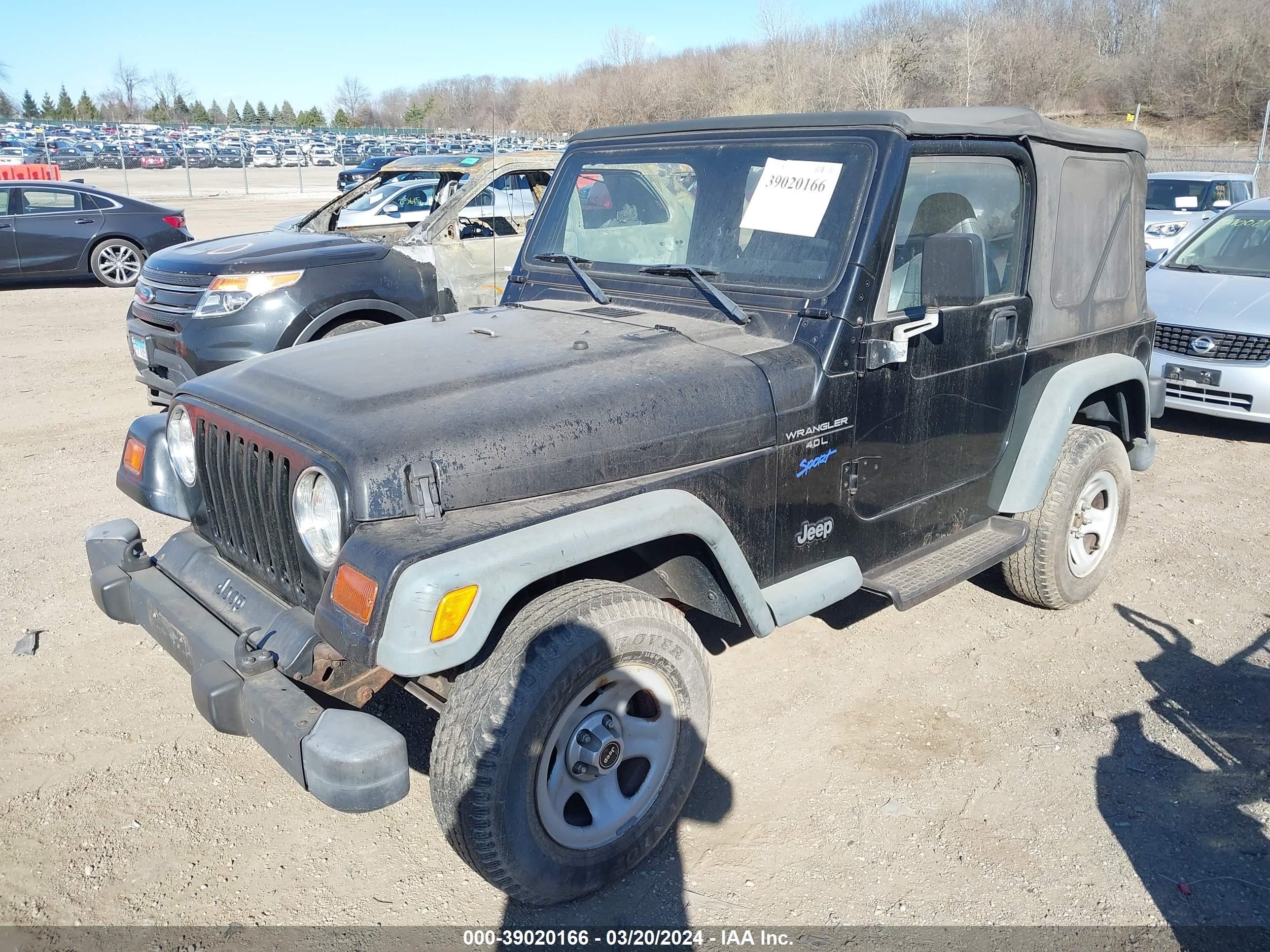 Photo 1 VIN: 1J4FY19S4WP746068 - JEEP WRANGLER 