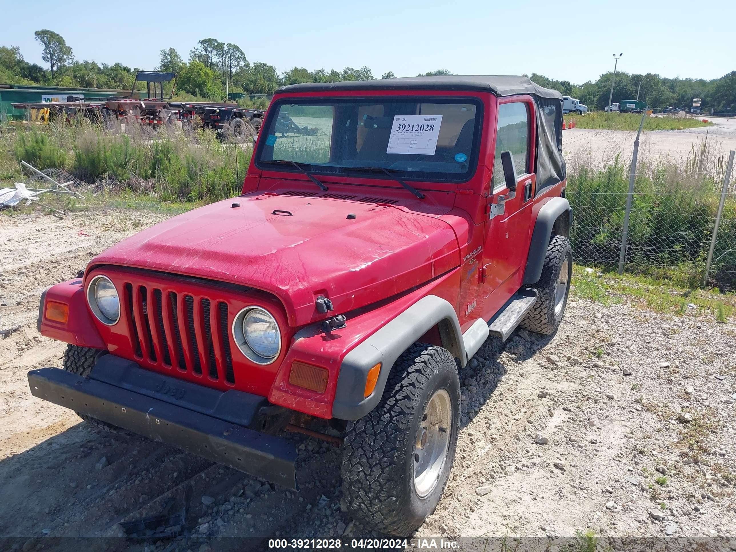 Photo 1 VIN: 1J4FY19S6VP511959 - JEEP WRANGLER 