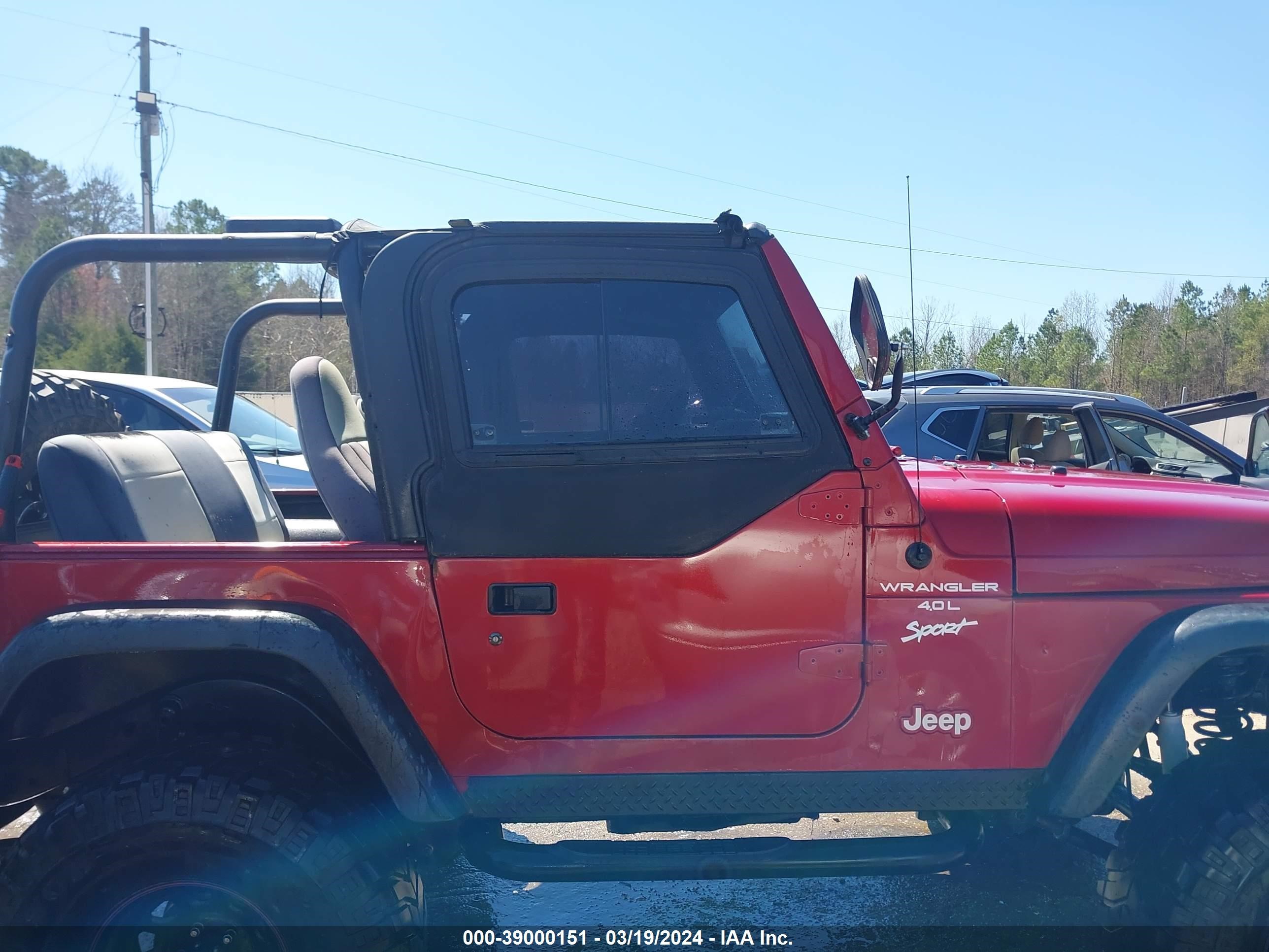 Photo 12 VIN: 1J4FY19S6WP774518 - JEEP WRANGLER 