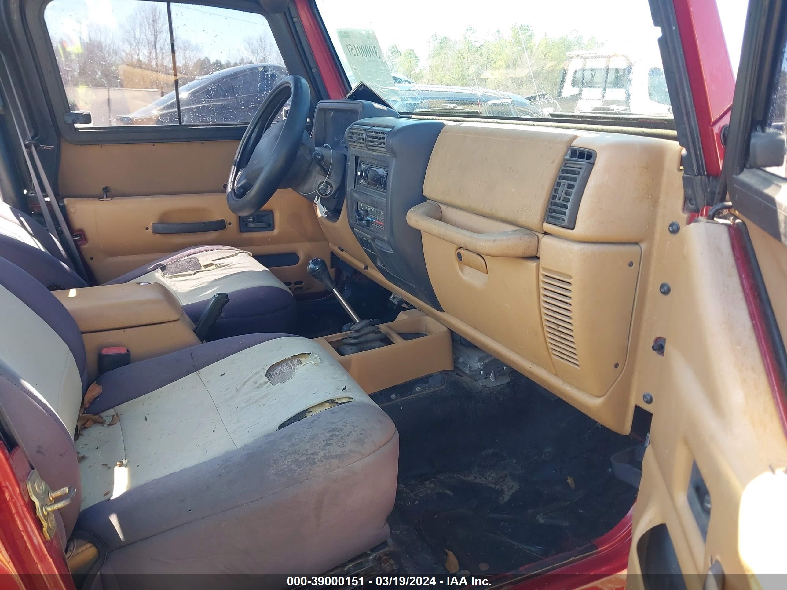 Photo 4 VIN: 1J4FY19S6WP774518 - JEEP WRANGLER 