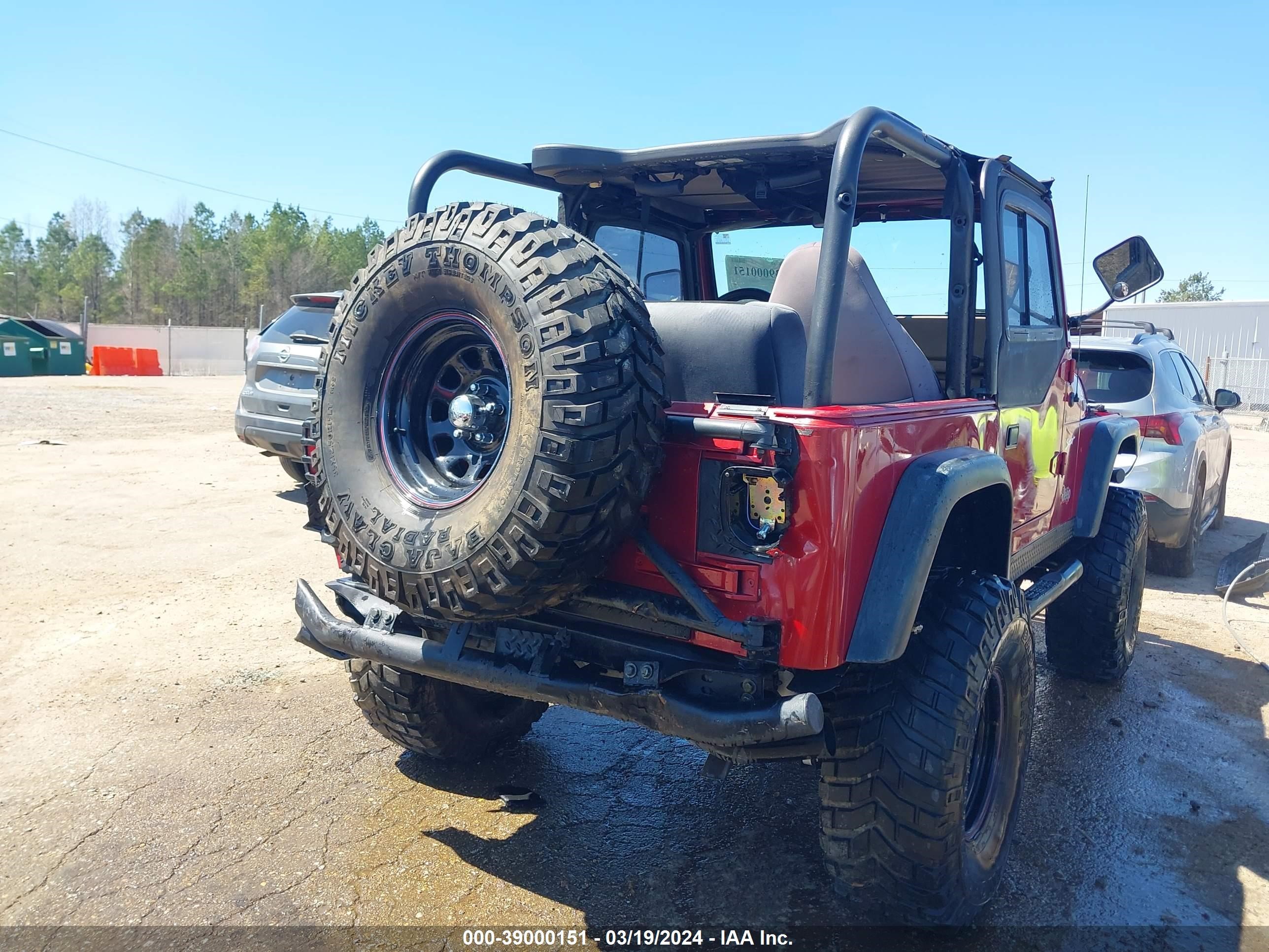 Photo 5 VIN: 1J4FY19S6WP774518 - JEEP WRANGLER 