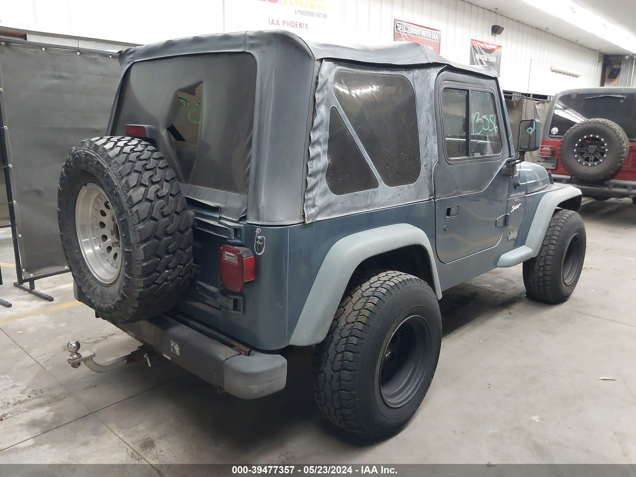 Photo 3 VIN: 1J4FY19S7WP801788 - JEEP WRANGLER 