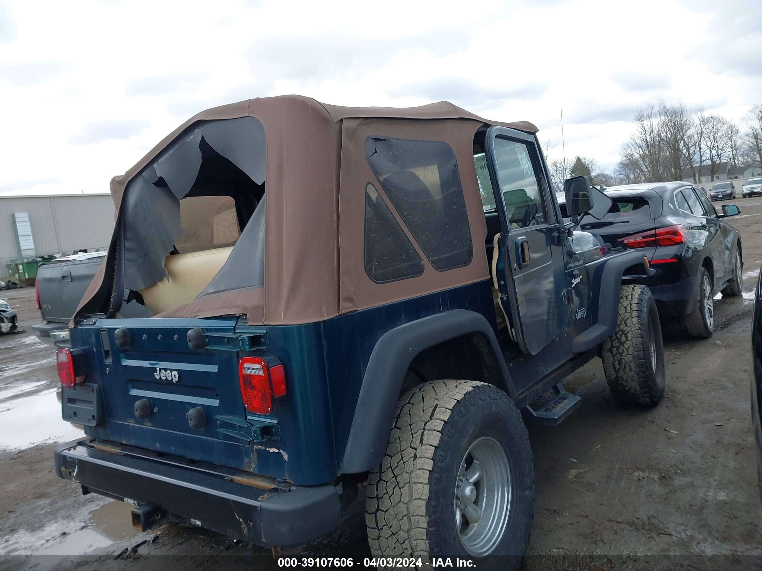 Photo 3 VIN: 1J4FY19S8VP486529 - JEEP WRANGLER 