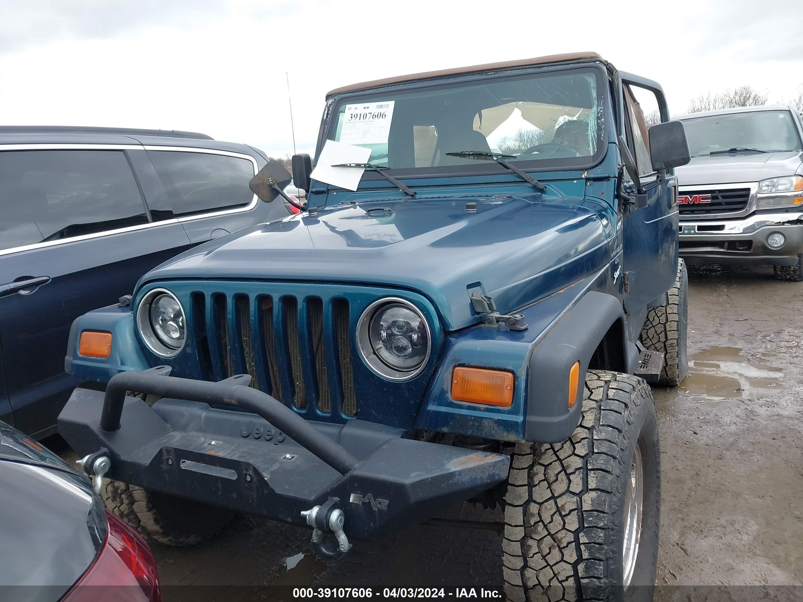 Photo 5 VIN: 1J4FY19S8VP486529 - JEEP WRANGLER 