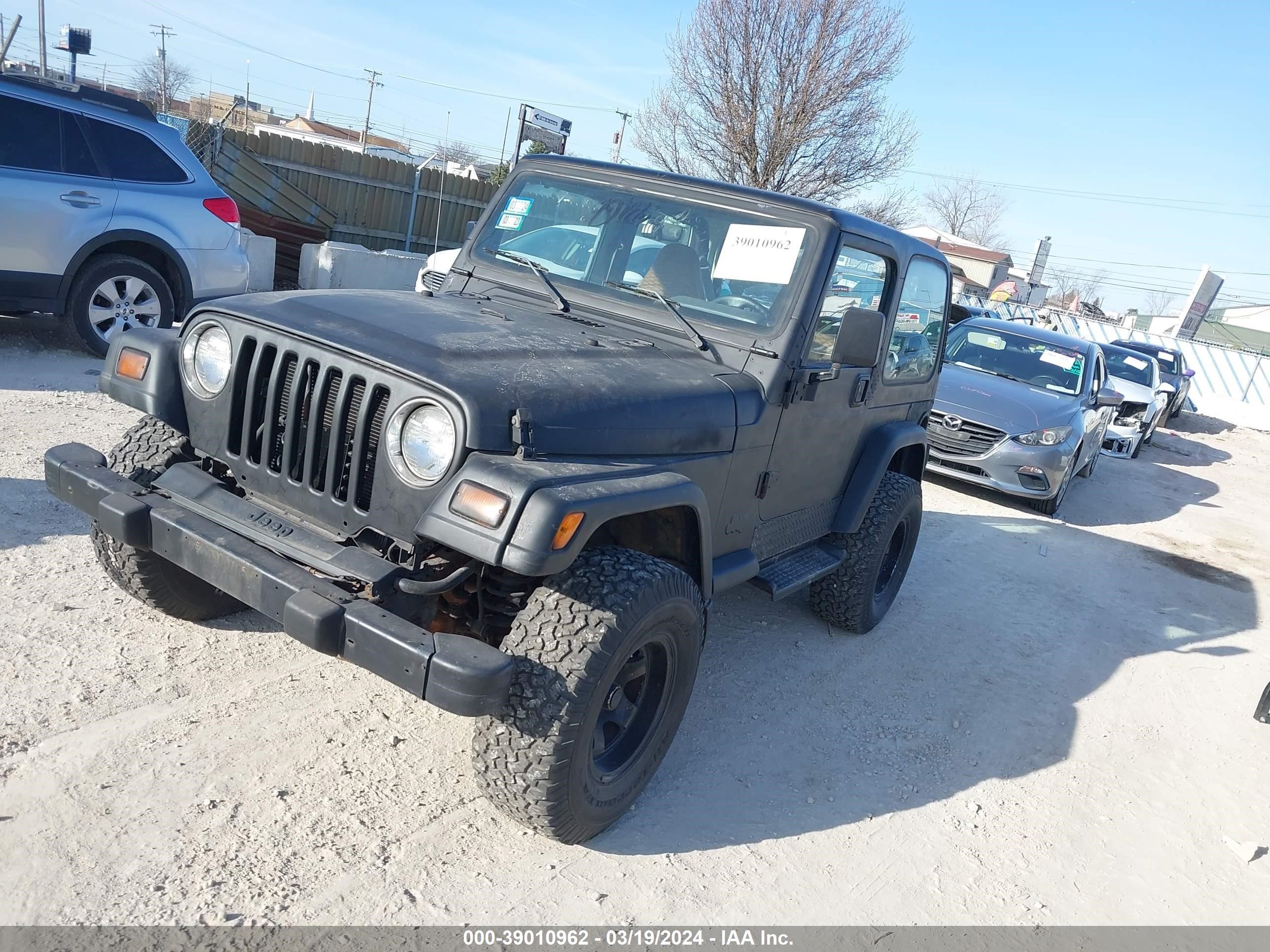 Photo 1 VIN: 1J4FY19S9WP721599 - JEEP WRANGLER 