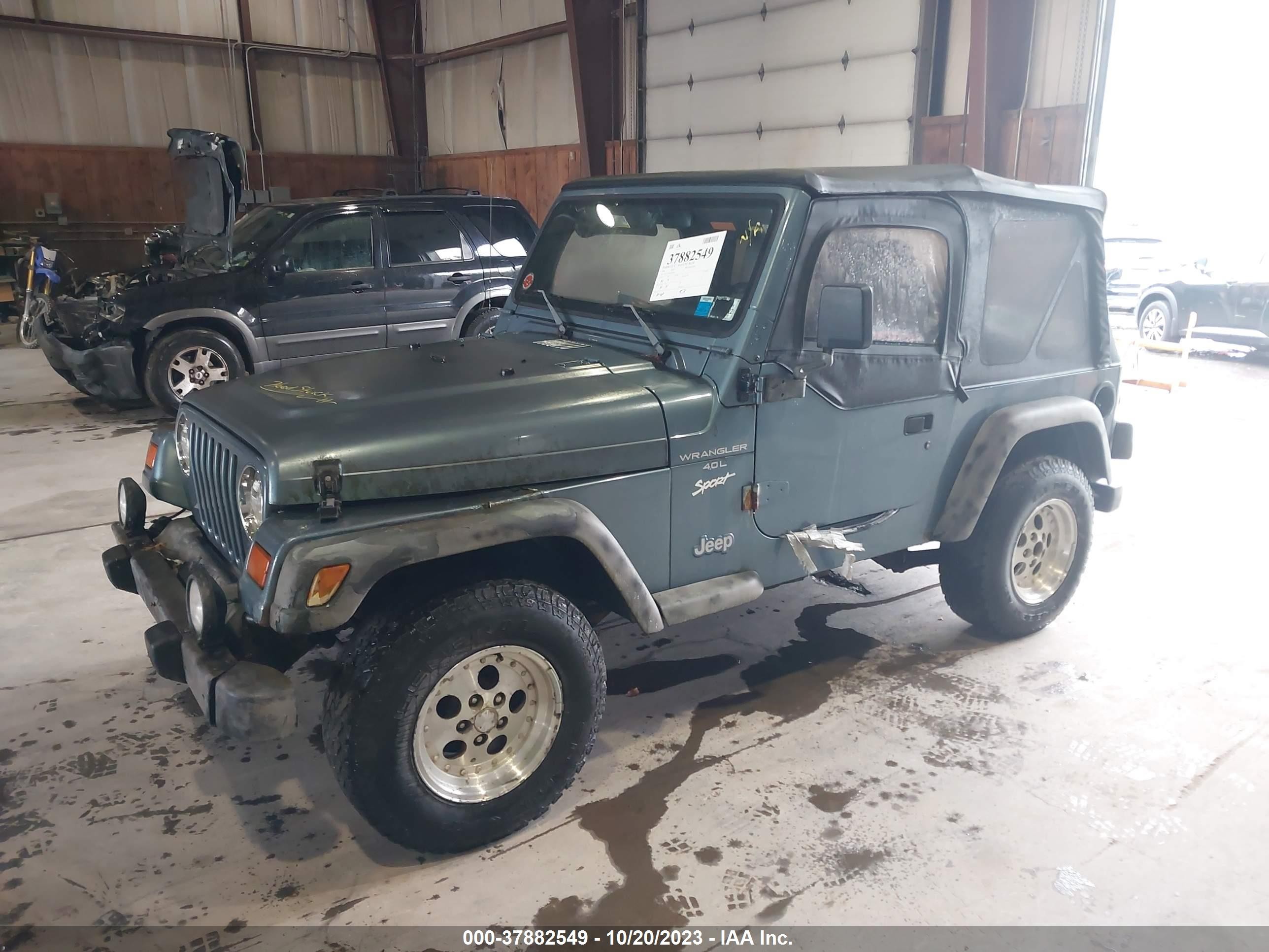 Photo 1 VIN: 1J4FY19S9WP789403 - JEEP WRANGLER 