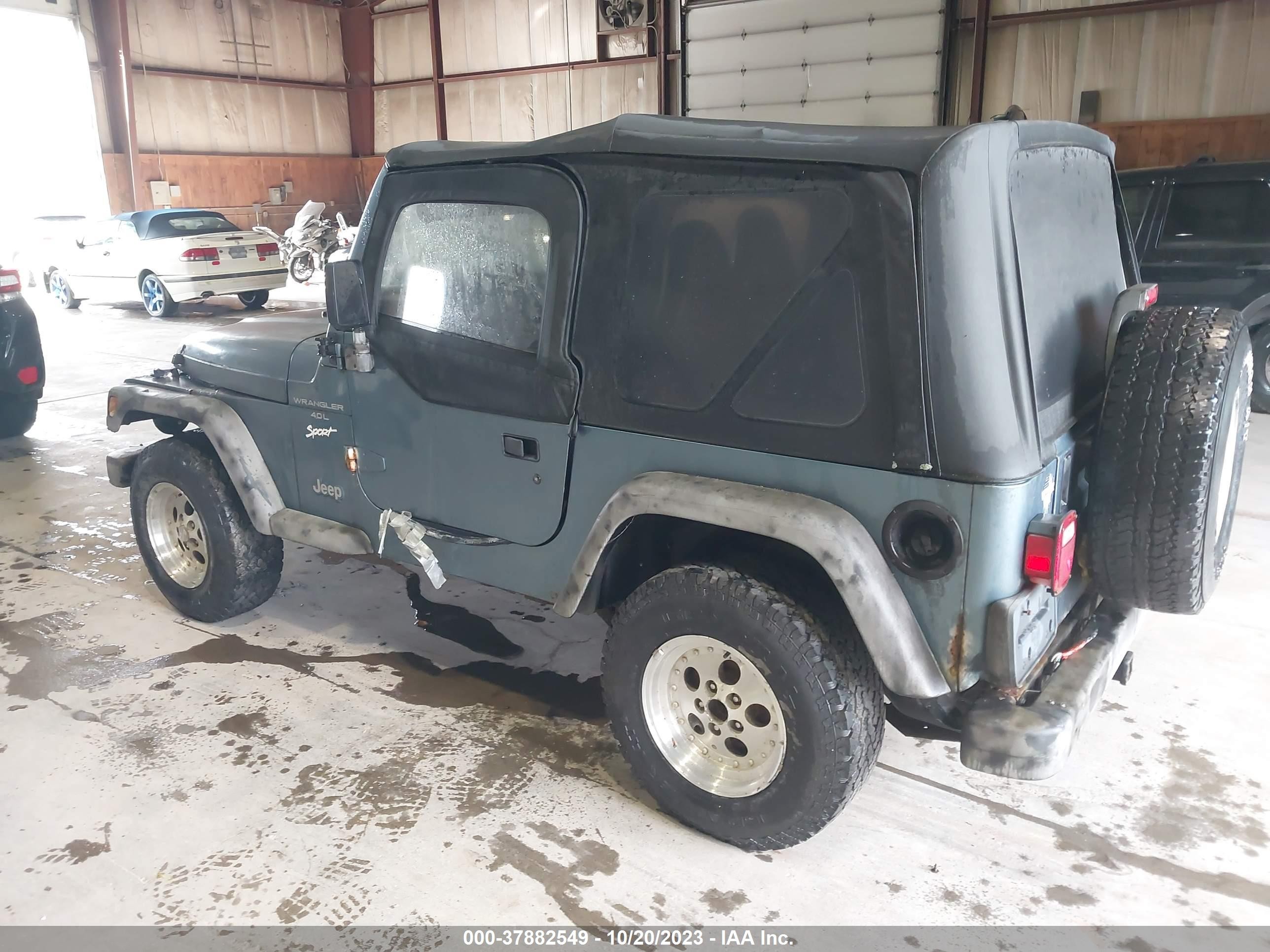 Photo 2 VIN: 1J4FY19S9WP789403 - JEEP WRANGLER 