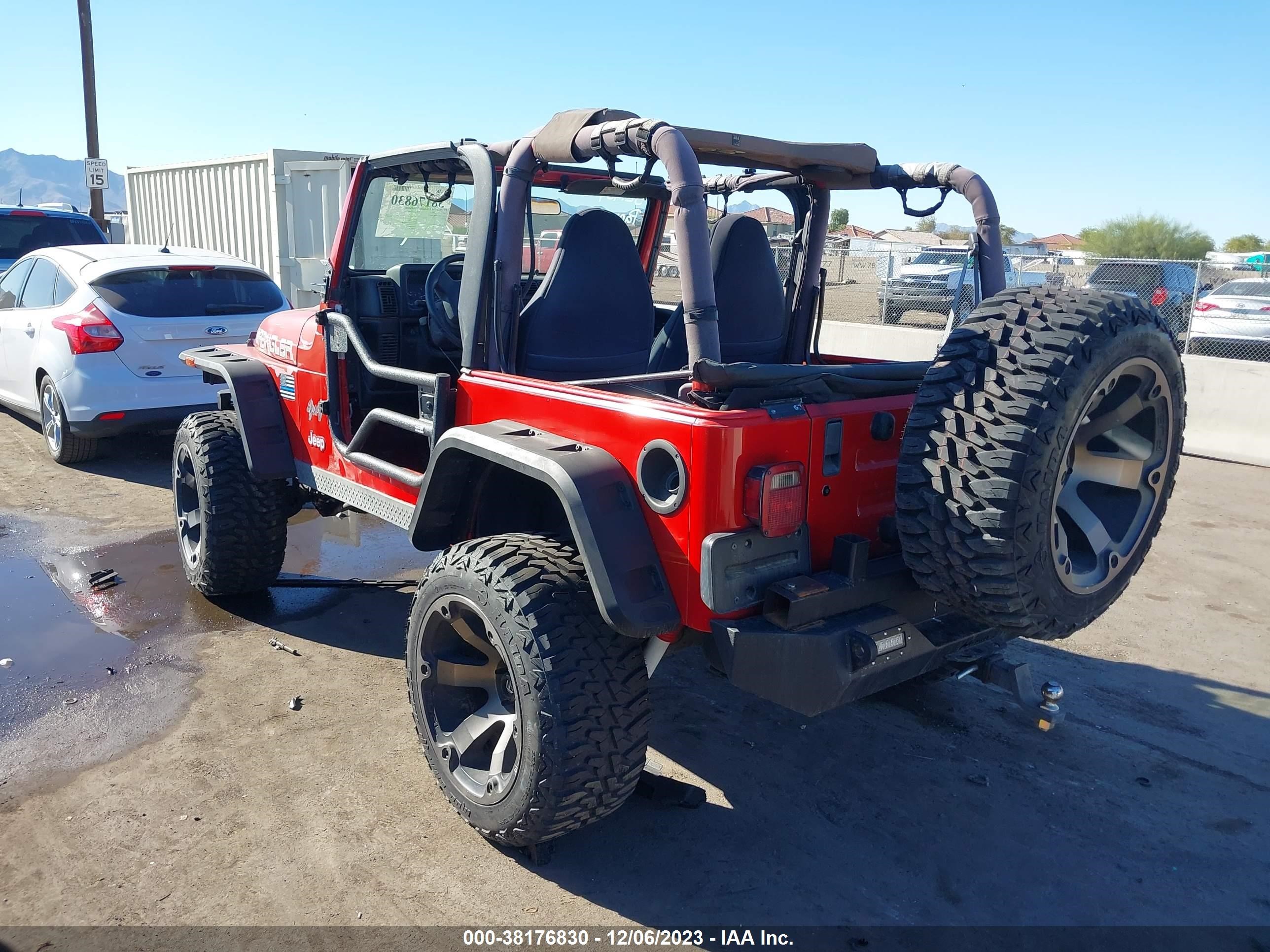 Photo 2 VIN: 1J4FY19SXVP482675 - JEEP WRANGLER 