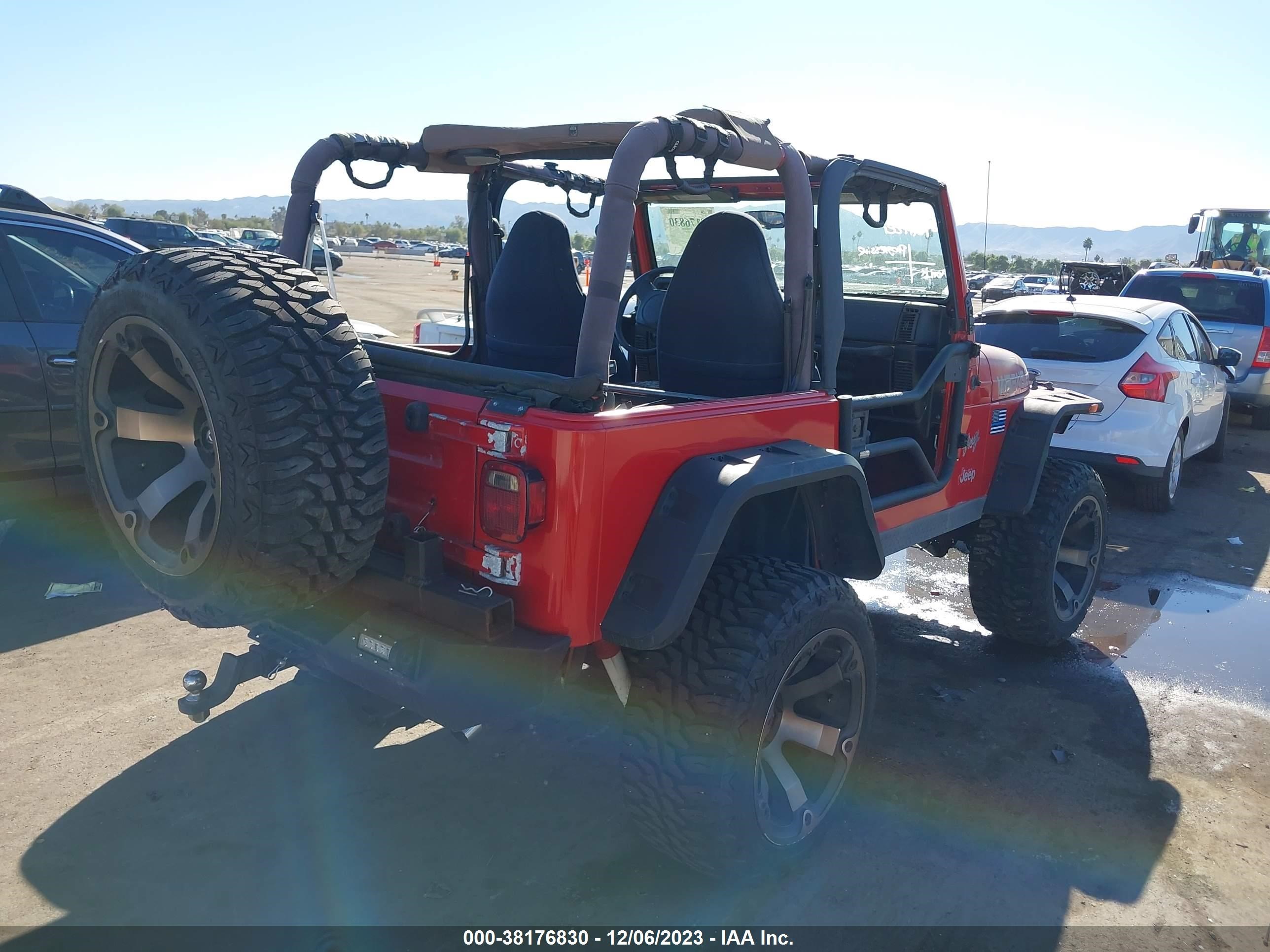 Photo 3 VIN: 1J4FY19SXVP482675 - JEEP WRANGLER 