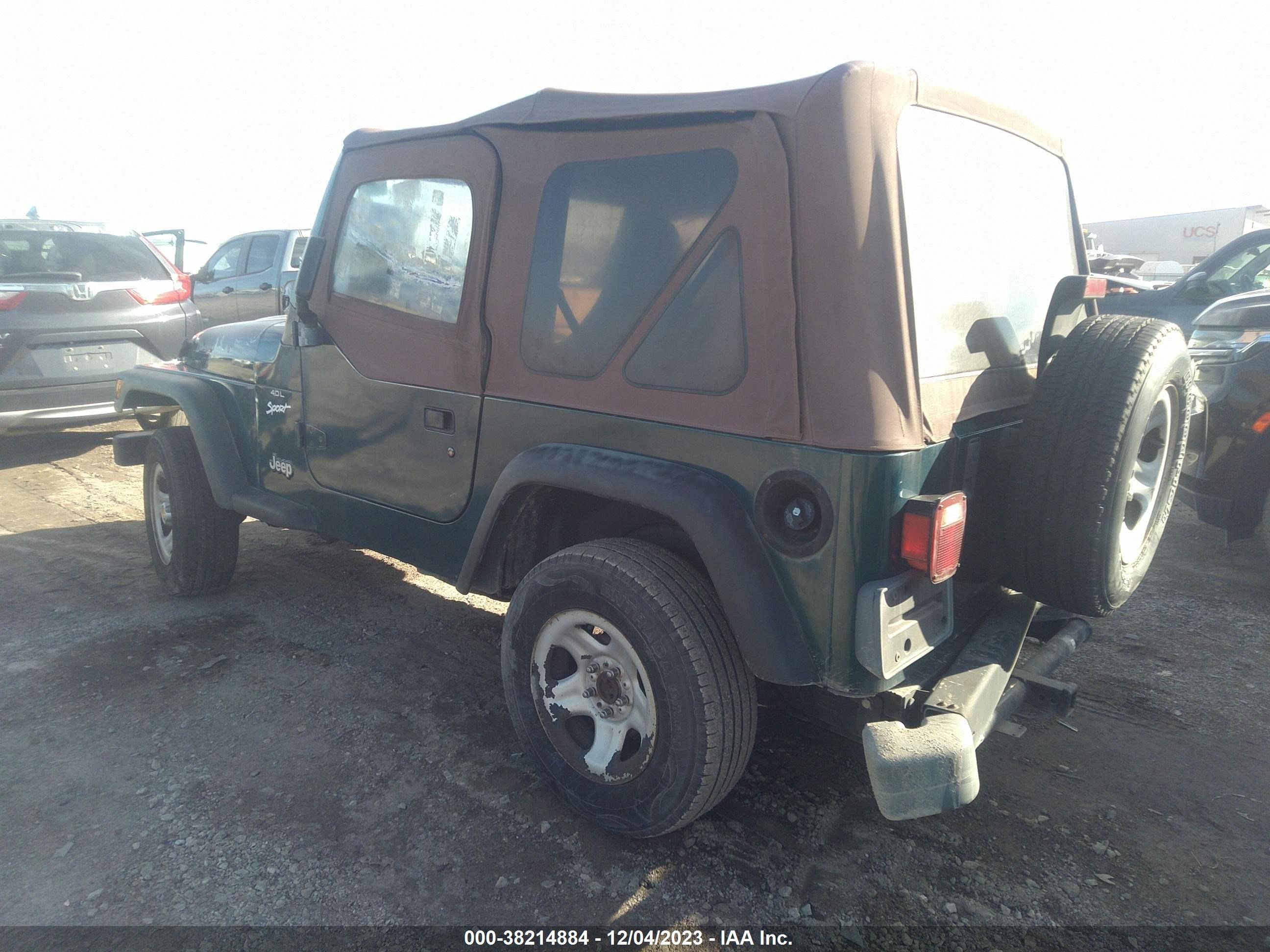 Photo 2 VIN: 1J4FY19SXWP787515 - JEEP WRANGLER 