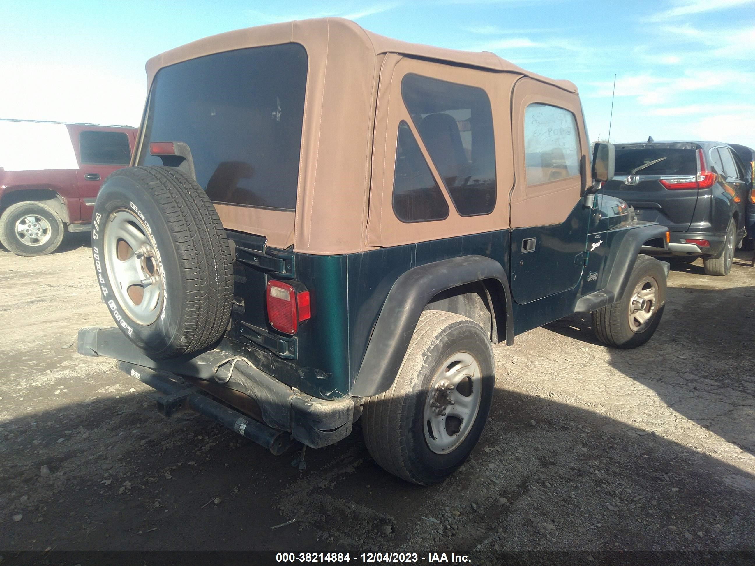 Photo 3 VIN: 1J4FY19SXWP787515 - JEEP WRANGLER 