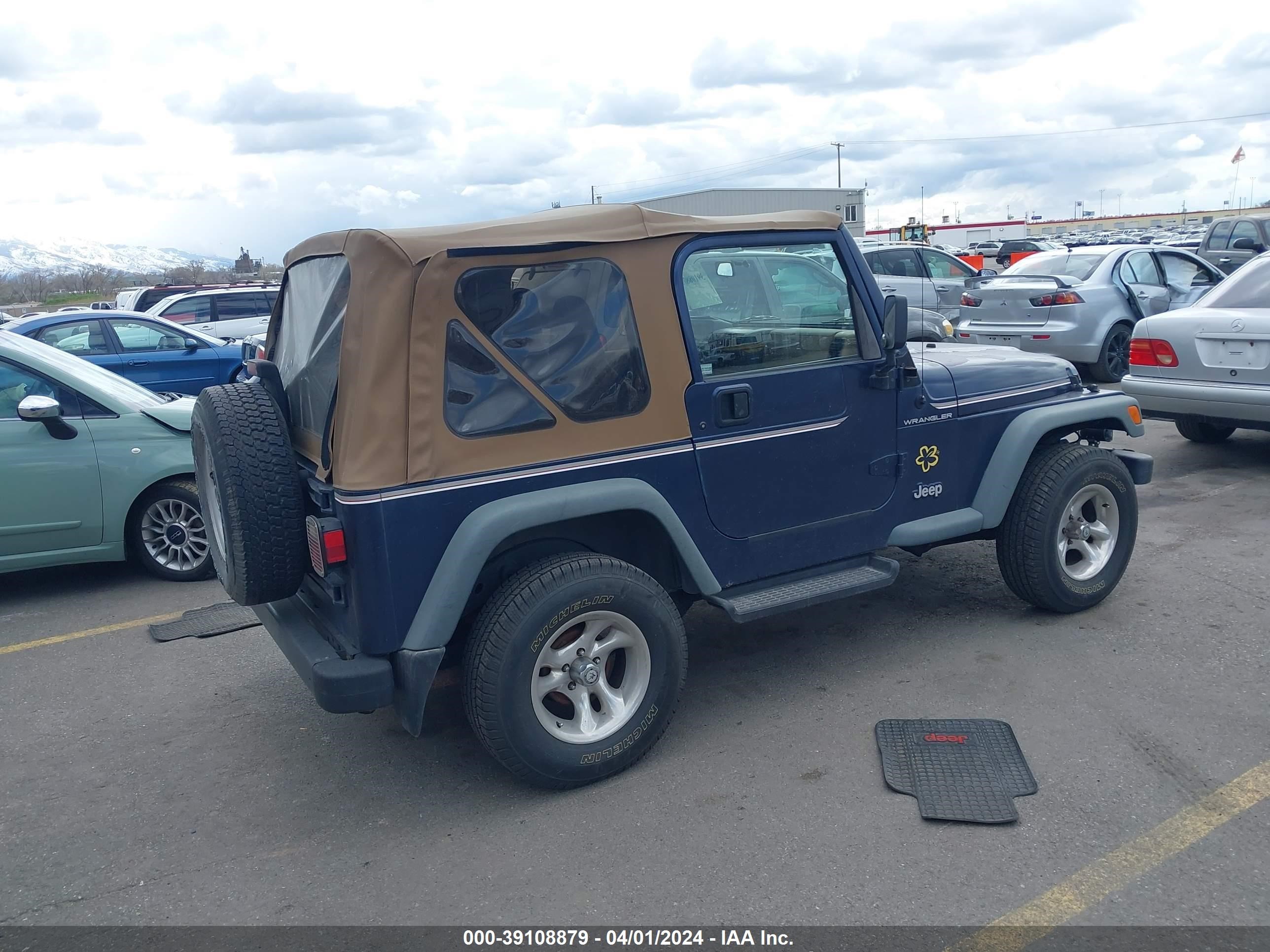 Photo 3 VIN: 1J4FY29P0VP479821 - JEEP WRANGLER 