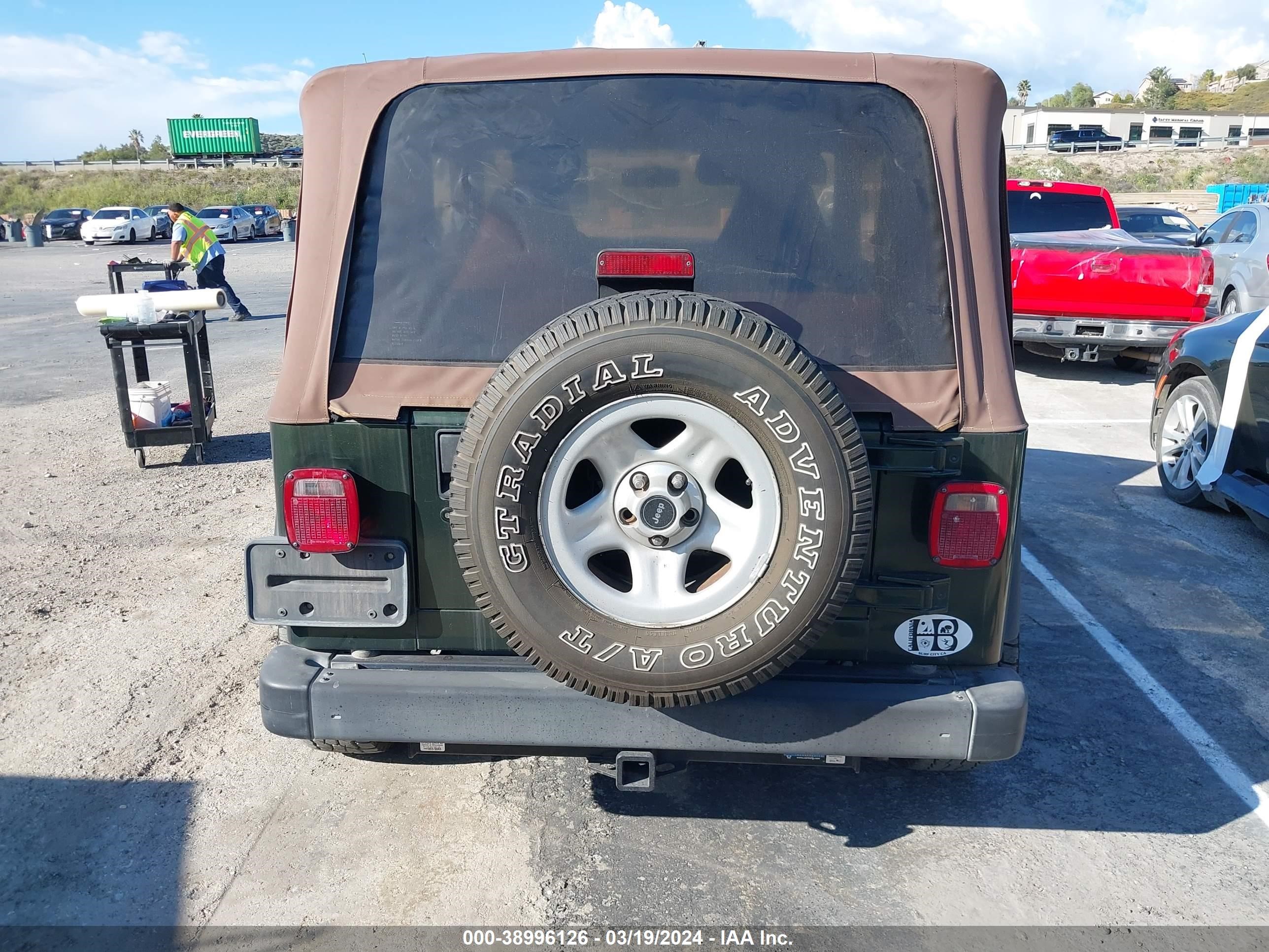 Photo 15 VIN: 1J4FY29P1VP424004 - JEEP WRANGLER 