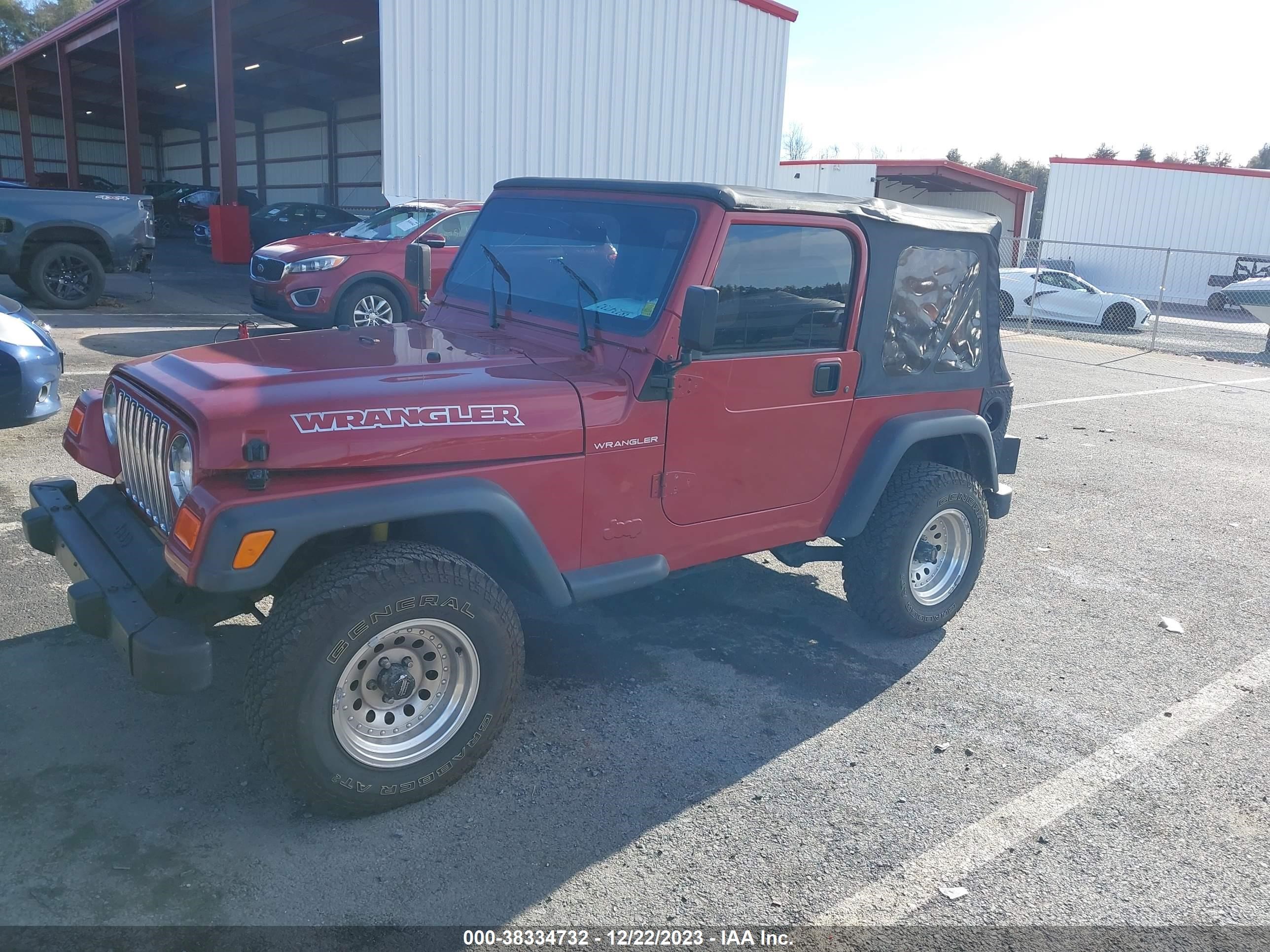 Photo 1 VIN: 1J4FY29P1WP767624 - JEEP WRANGLER 