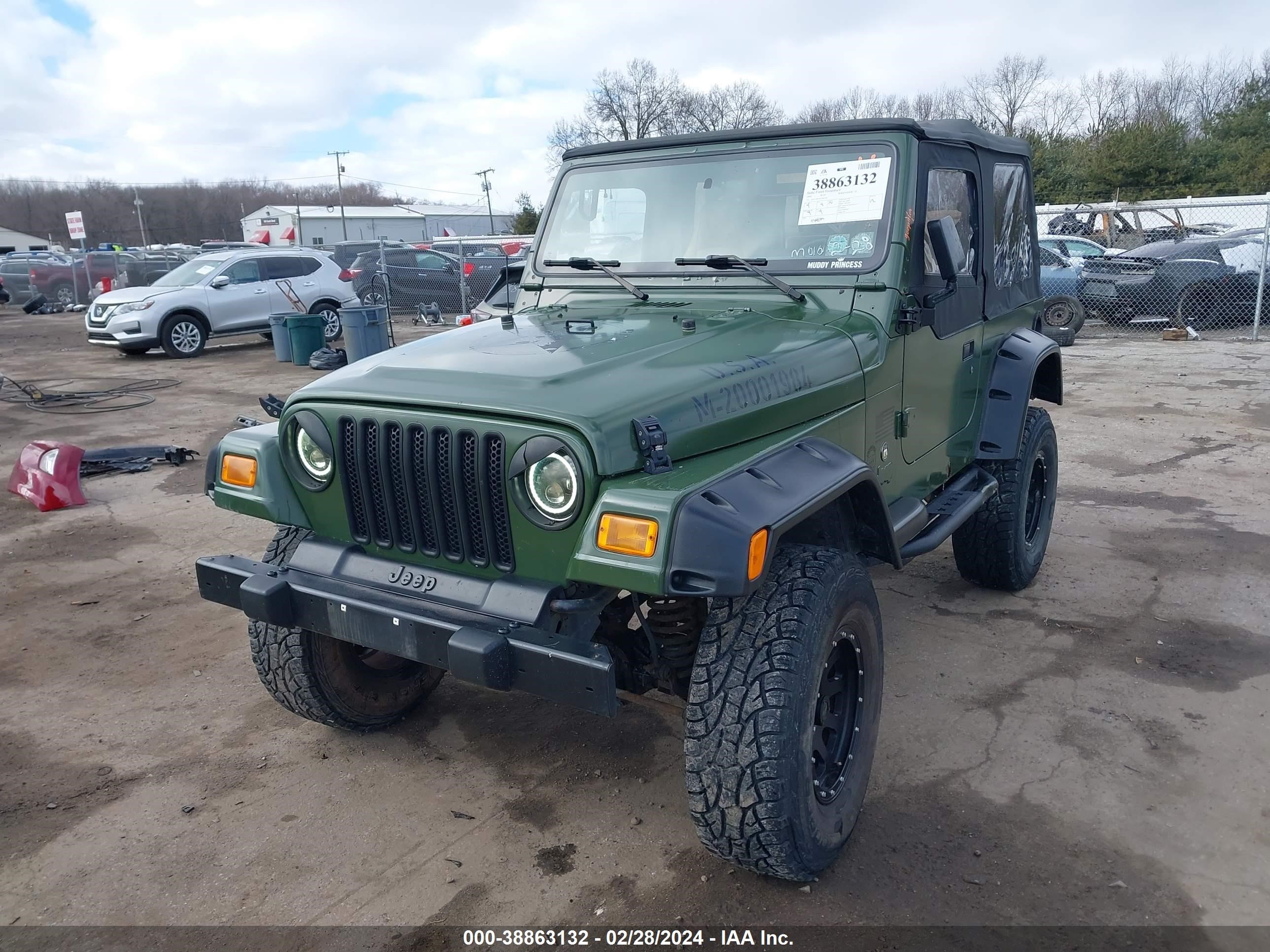 Photo 1 VIN: 1J4FY29P1WP794399 - JEEP WRANGLER 