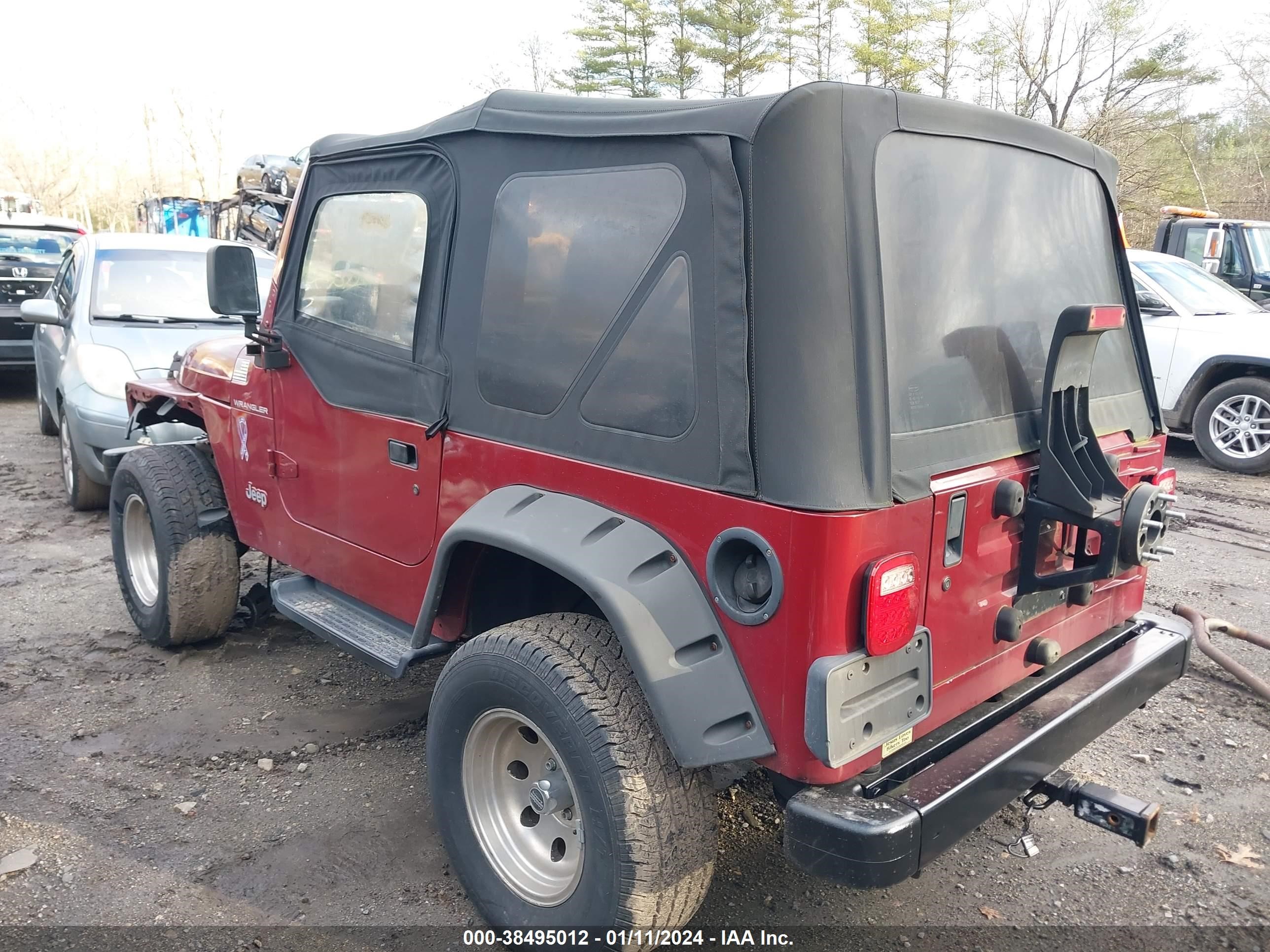 Photo 2 VIN: 1J4FY29P6WP747059 - JEEP WRANGLER 